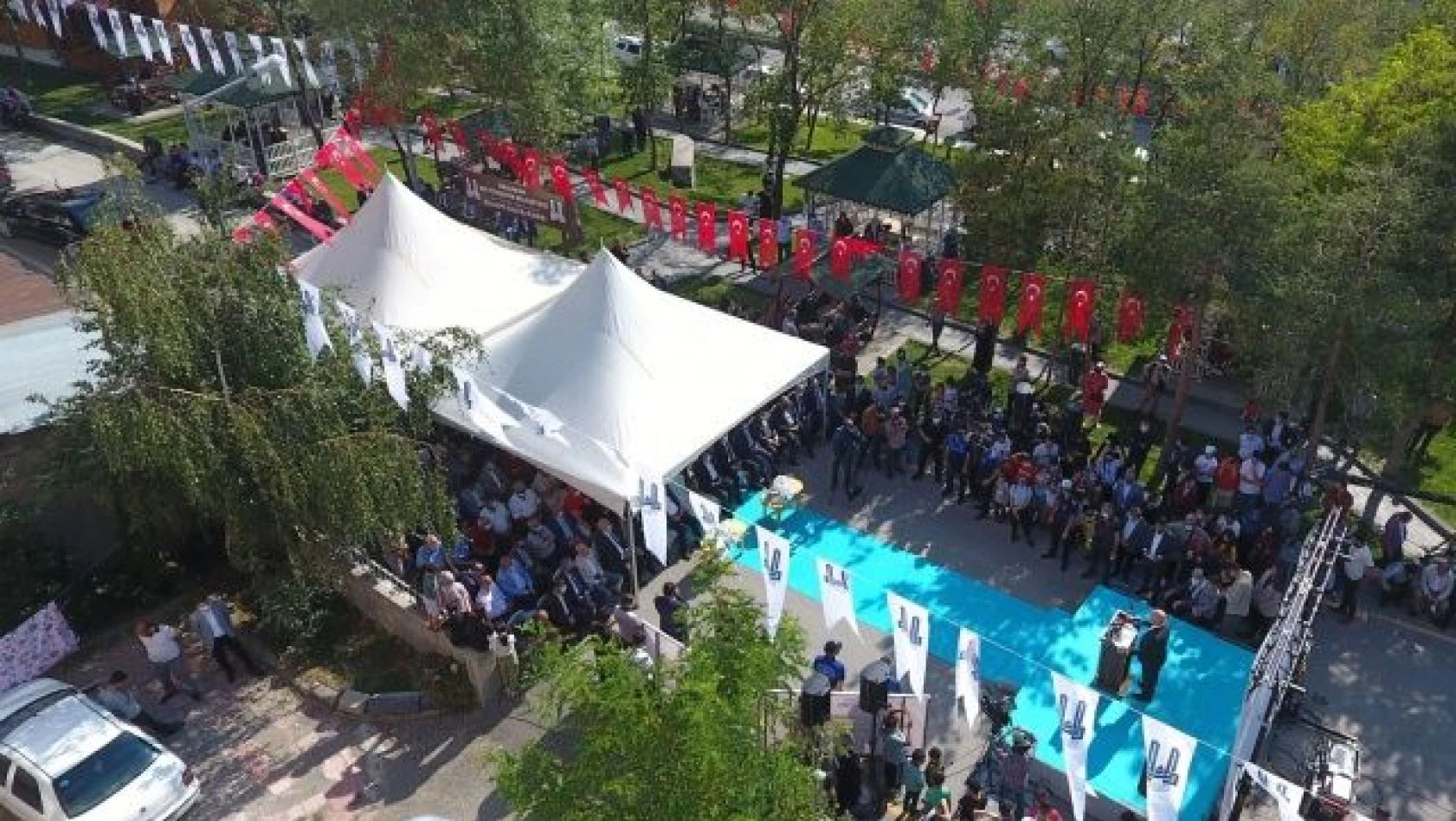 Erzurum'da Millet Bahçesi açıldı