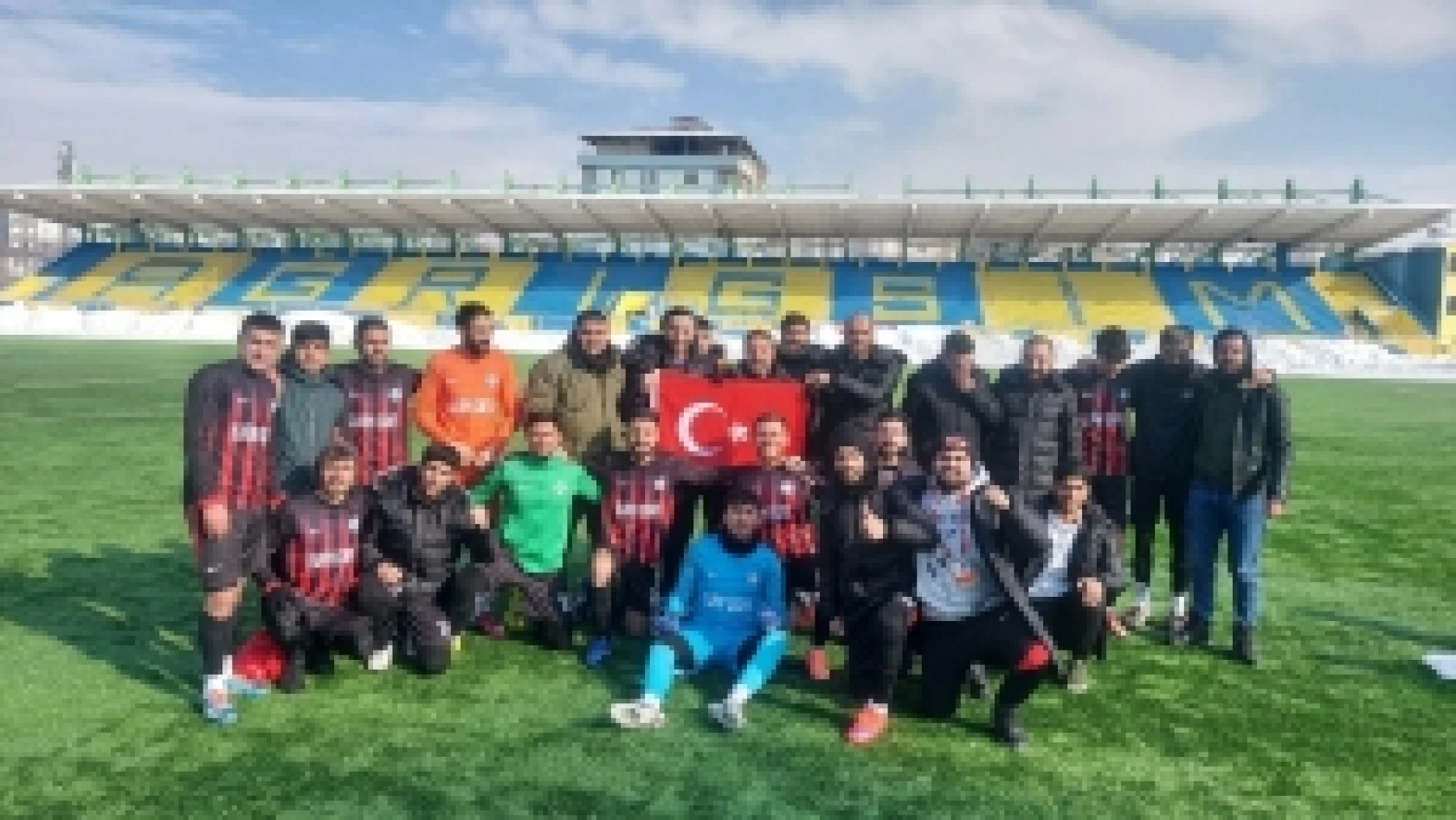 Diyadin'in şahinleri yine galip Gençlerbirliği Eleşkirtspor'u 4 1 yenerek liderliğini sürdürdü