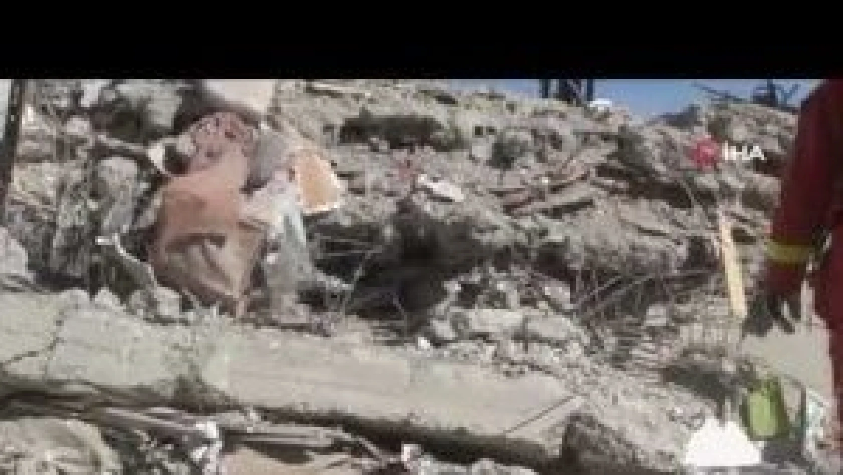 Adana'da arama-kurtarma köpekleri çalışmalara katkı sağlıyor