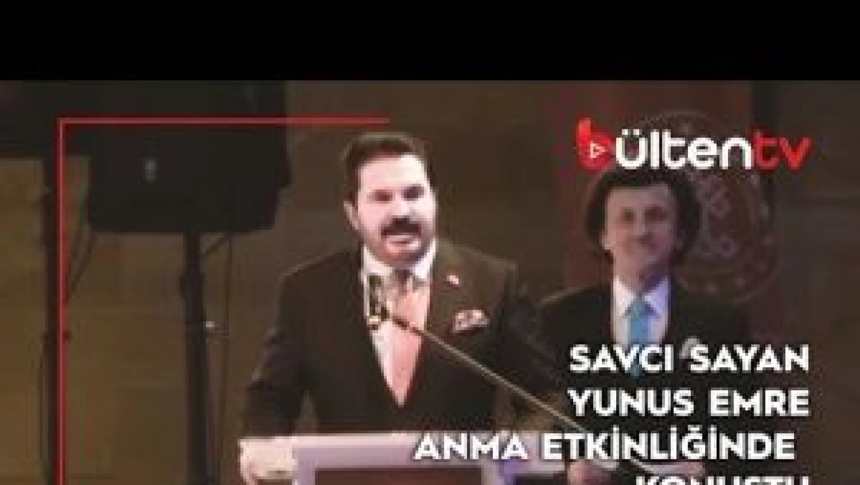 Ağrı Belediye Başkanı Savcı Sayan Yunus Emre Anma Etkinliğinde konuştu