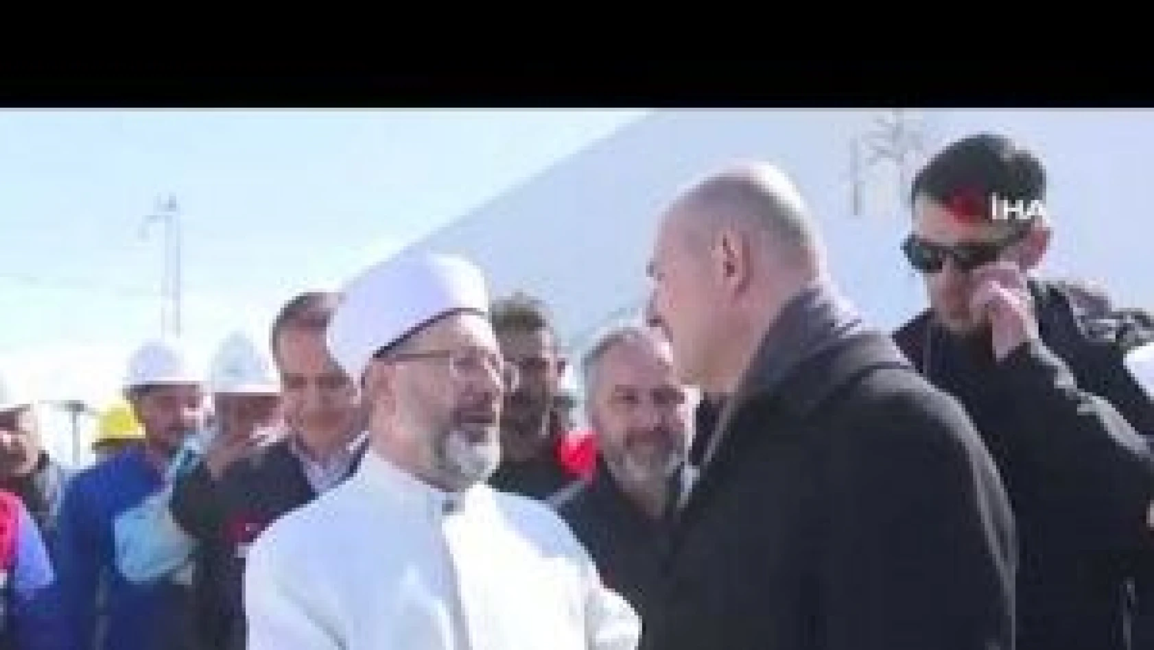 Bakan Soylu ve Diyanet İşleri Başkanı Erbaş Malatya'da