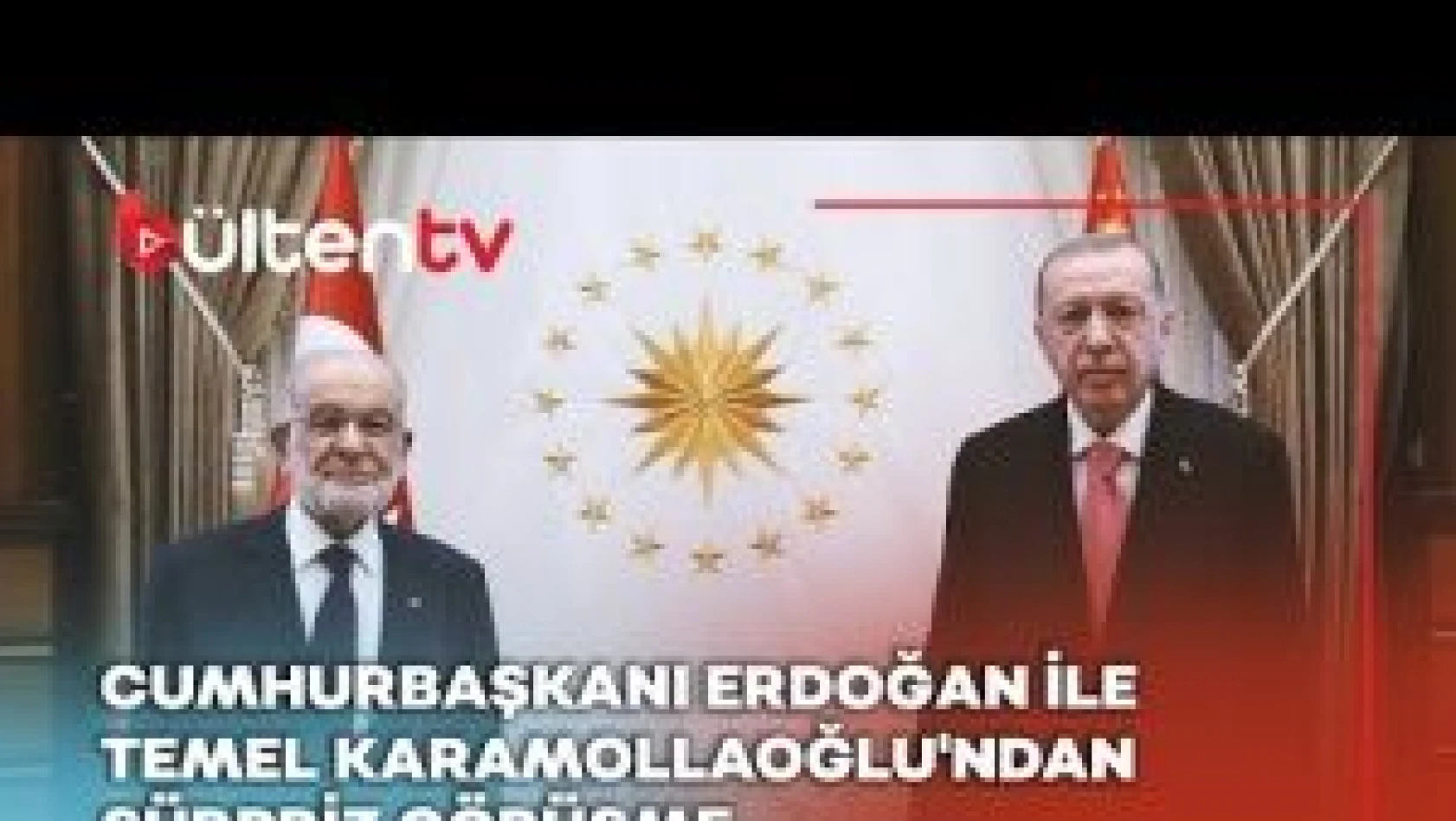 Cumhurbaşkanı Erdoğan, Saadet Partisi Genel Başkanı Karamollaoğlu'nu kabul etti