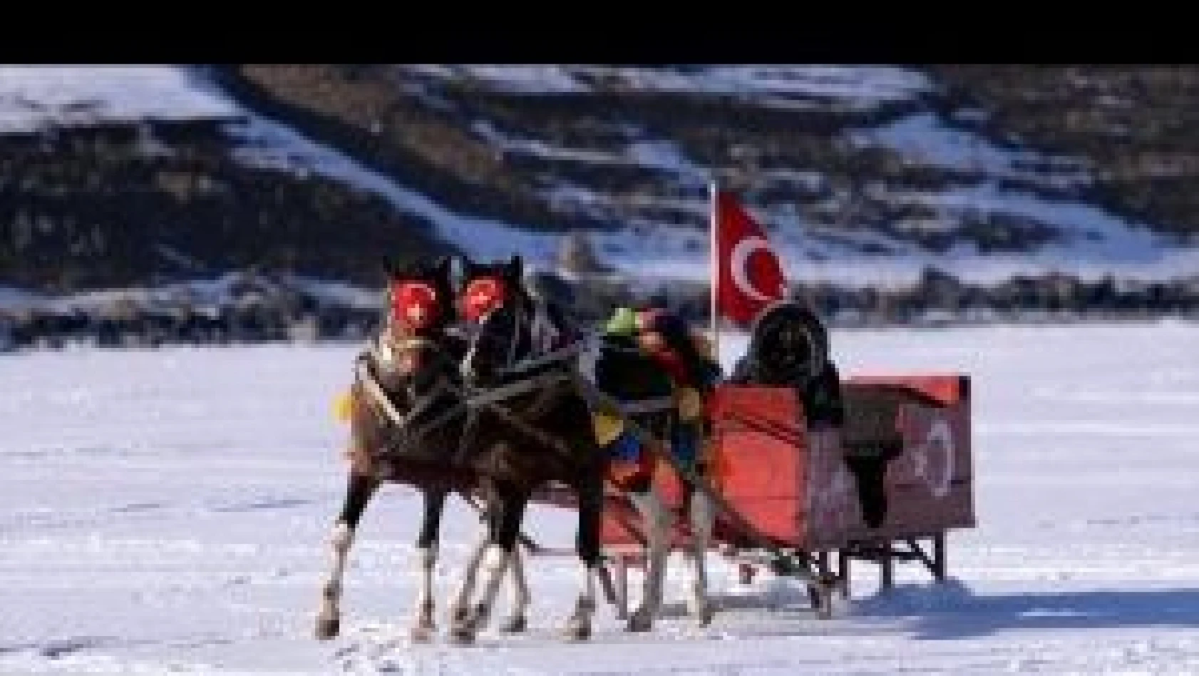 Donan Çıldır Gölü Altın At Kristal Buz Festivali ile şenlenecek