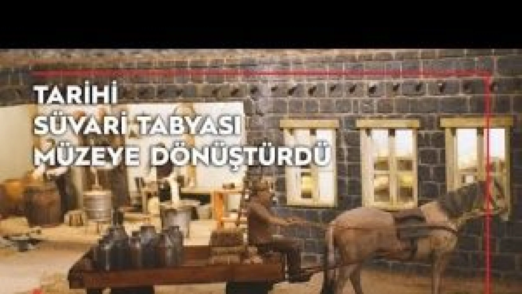 Kars'ta Tarihi Süvari Tabyası peynir müzesine dönüştürüldü