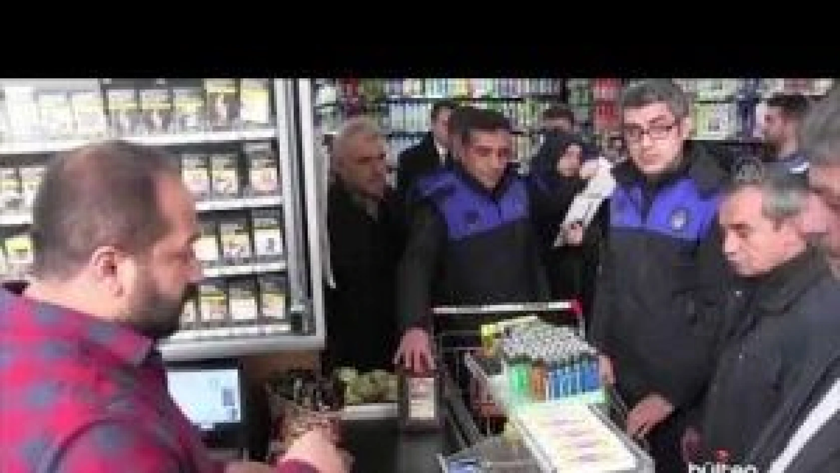 Marketlerde fahiş fiyat ve stokçuluğa karşı sıkı denetimler sürüyor