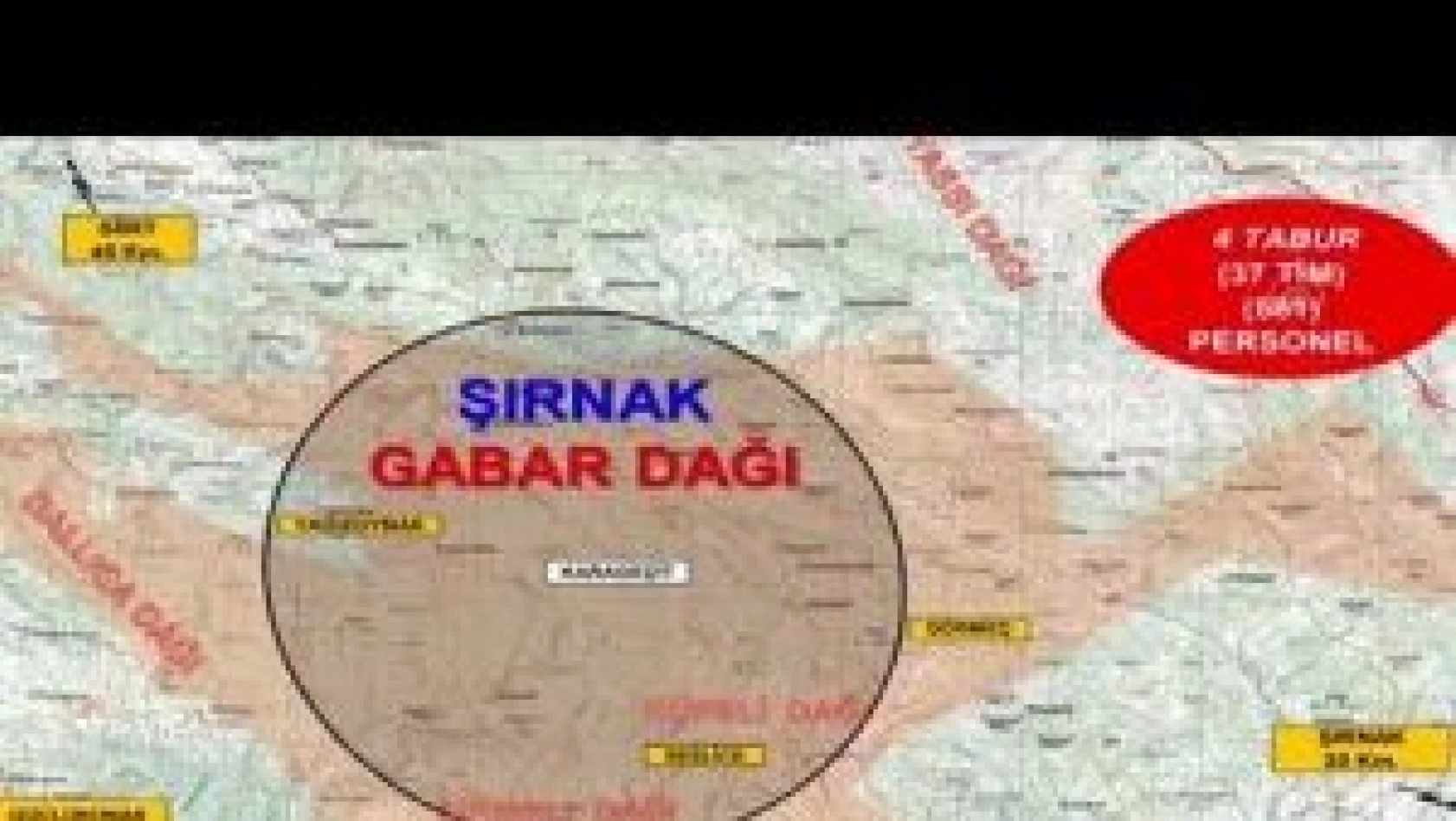 Şırnak'ta Eren Abluka-5 Şehit Jandarma Er Şakir Elkovan Operasyonu başlatıldı