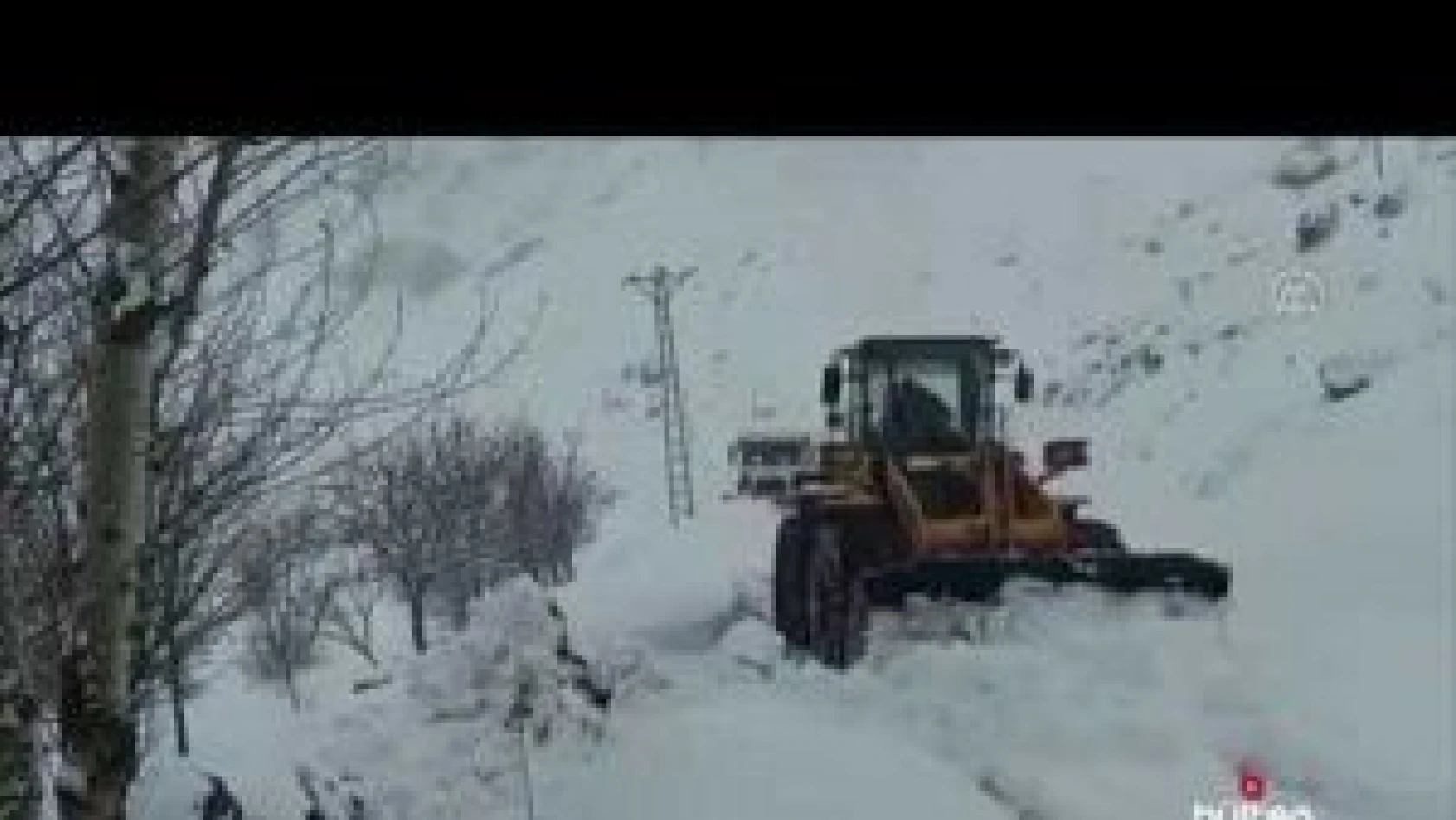 Şırnak'ta kar medeniyle 28 köy yolu ulaşıma kapandı