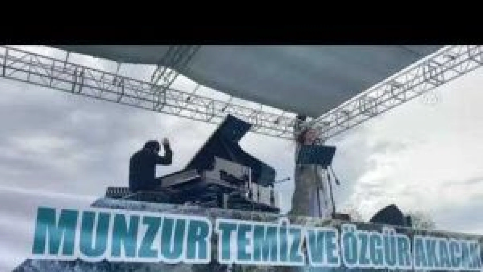 Tunceli'deki Fazıl Say konserini yaklaşık 10 bin kişi izledi