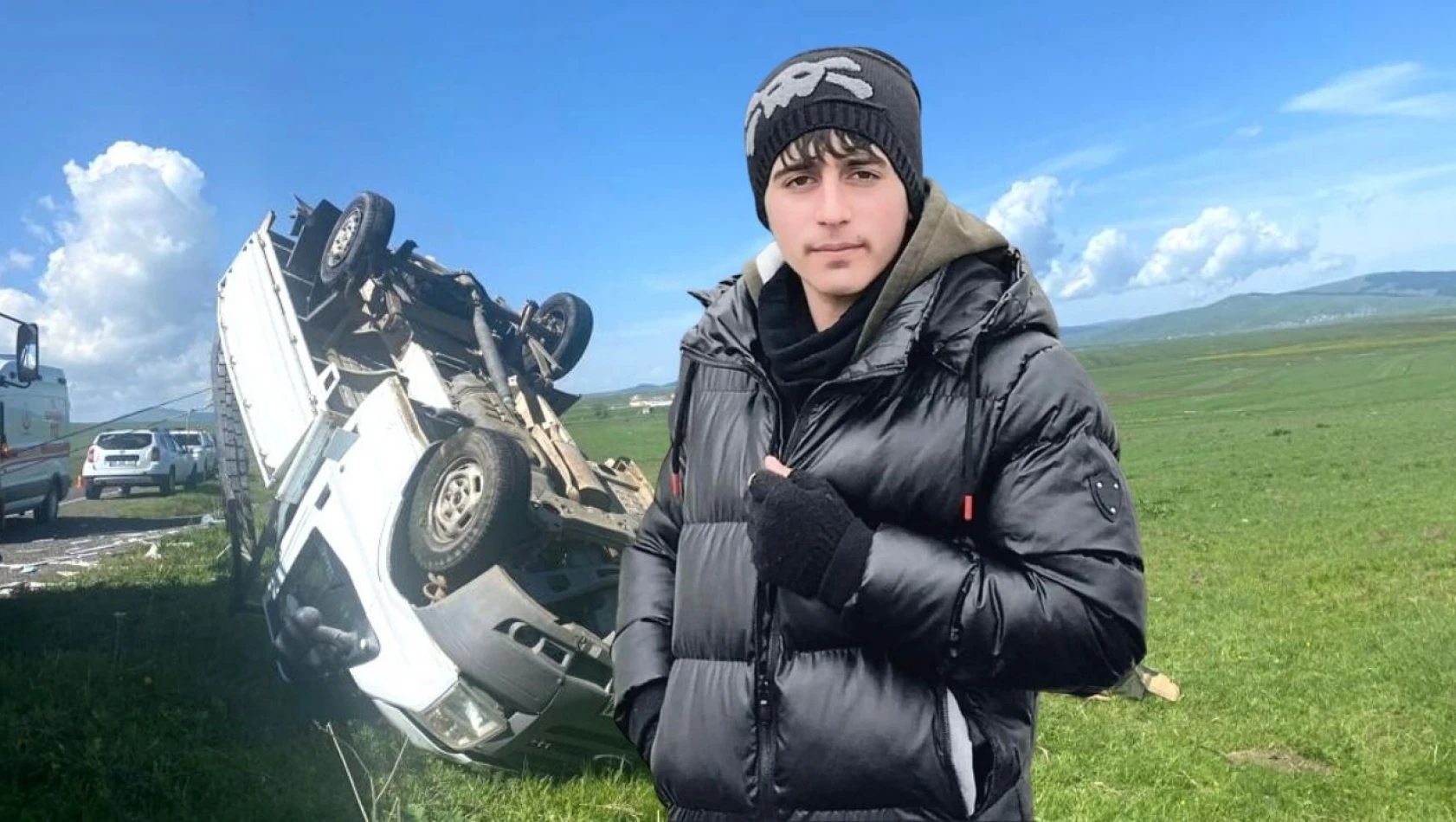 Ardahan'da kamyonet şarampole devrildi... 16 yaşında çocuk yaşamını yitirdi