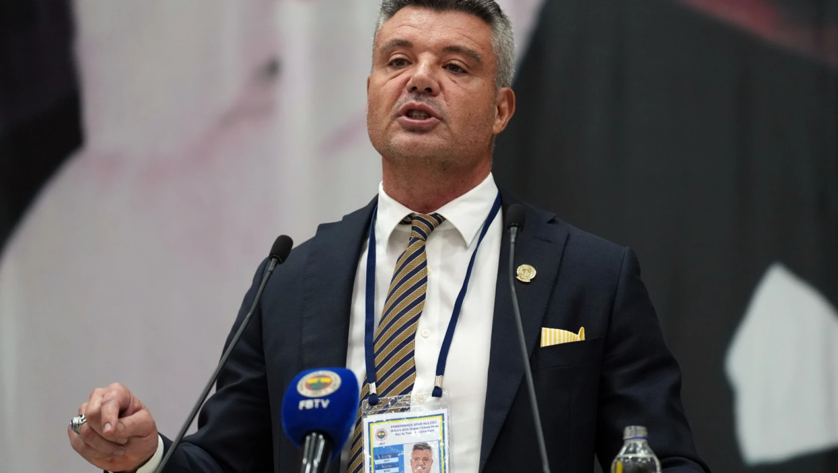 Sadettin Saran  Atatürk Havalimanı Genel Havacılık Terminaline geldi