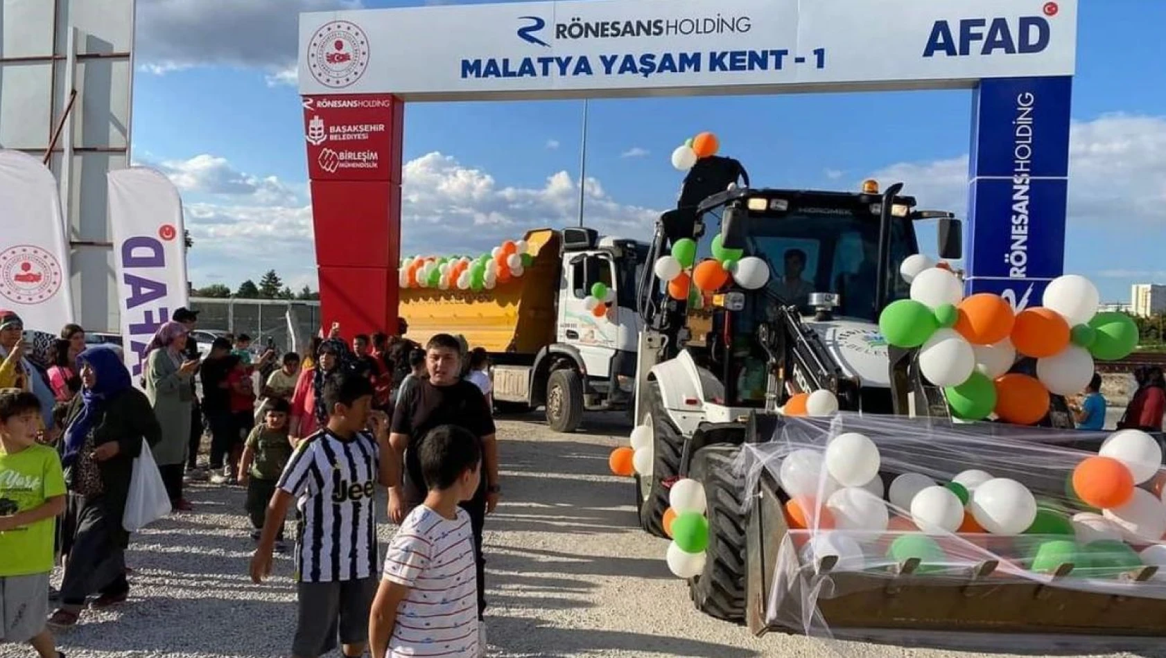 Malatya'da depremin çocukları için bayram etkinliği