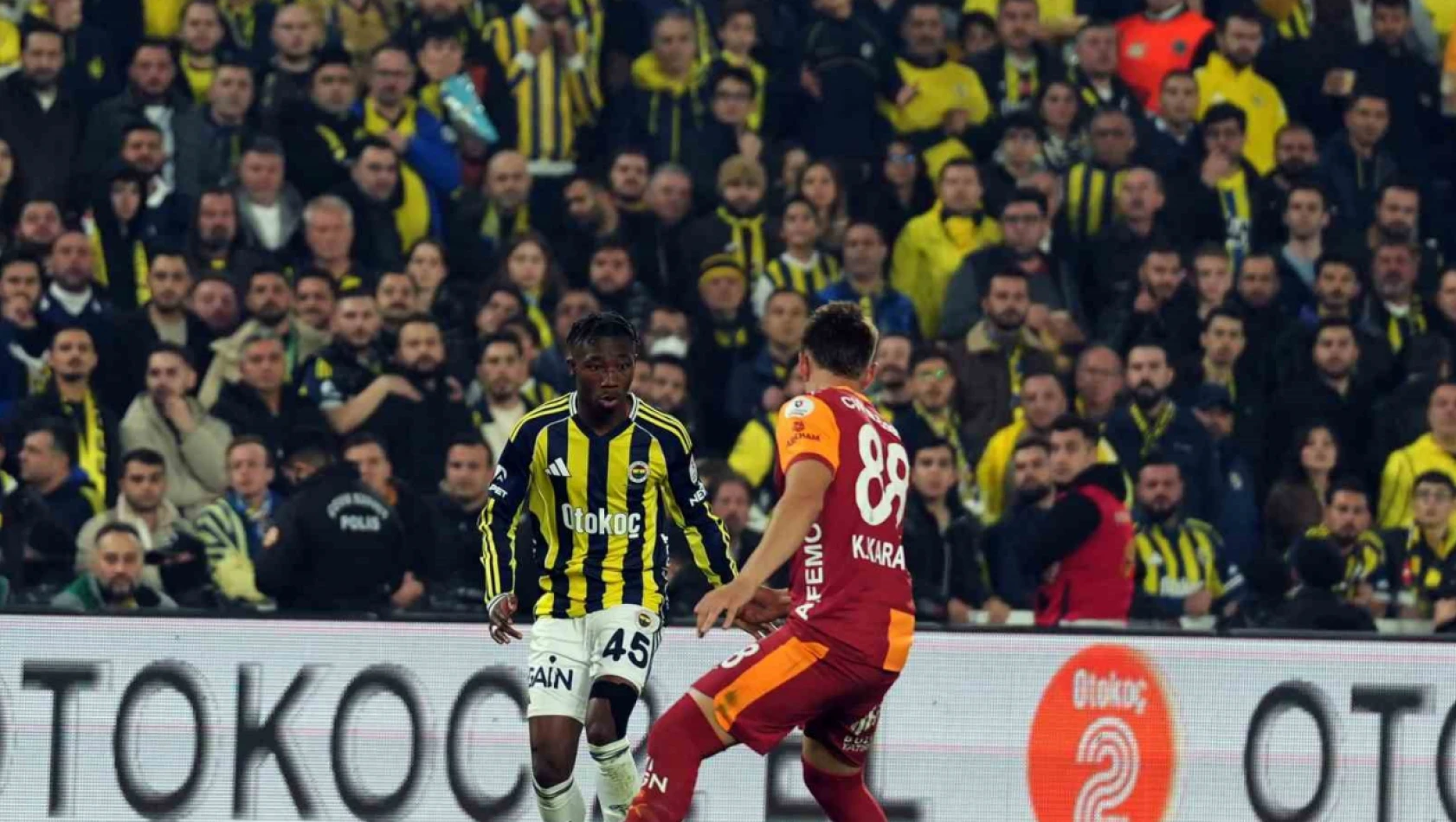 Trendyol Süper Lig: Fenerbahçe:1-Galatasaray:1