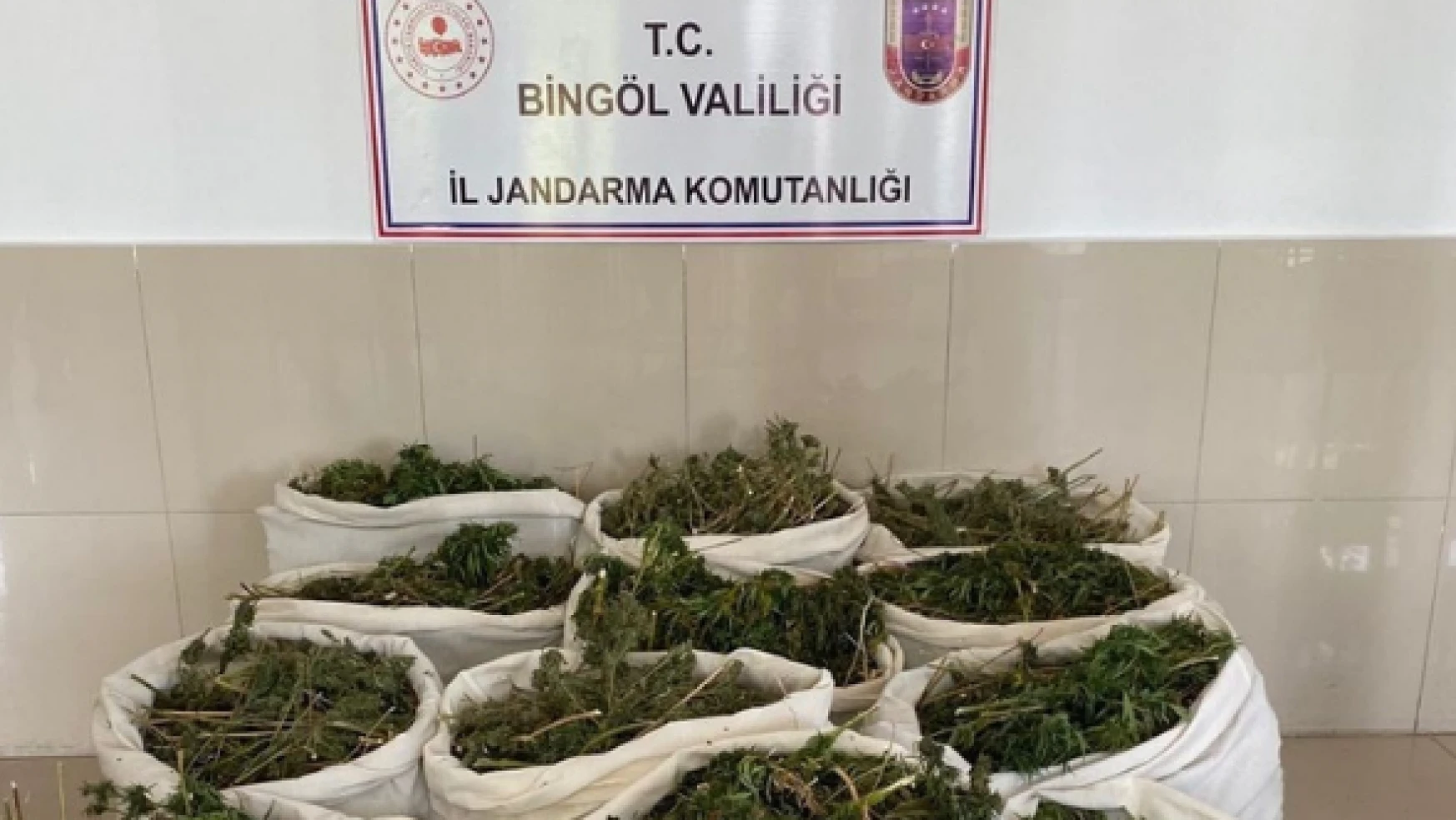 Bingöl'de 337 kilo uyuşturucu ele geçirildi