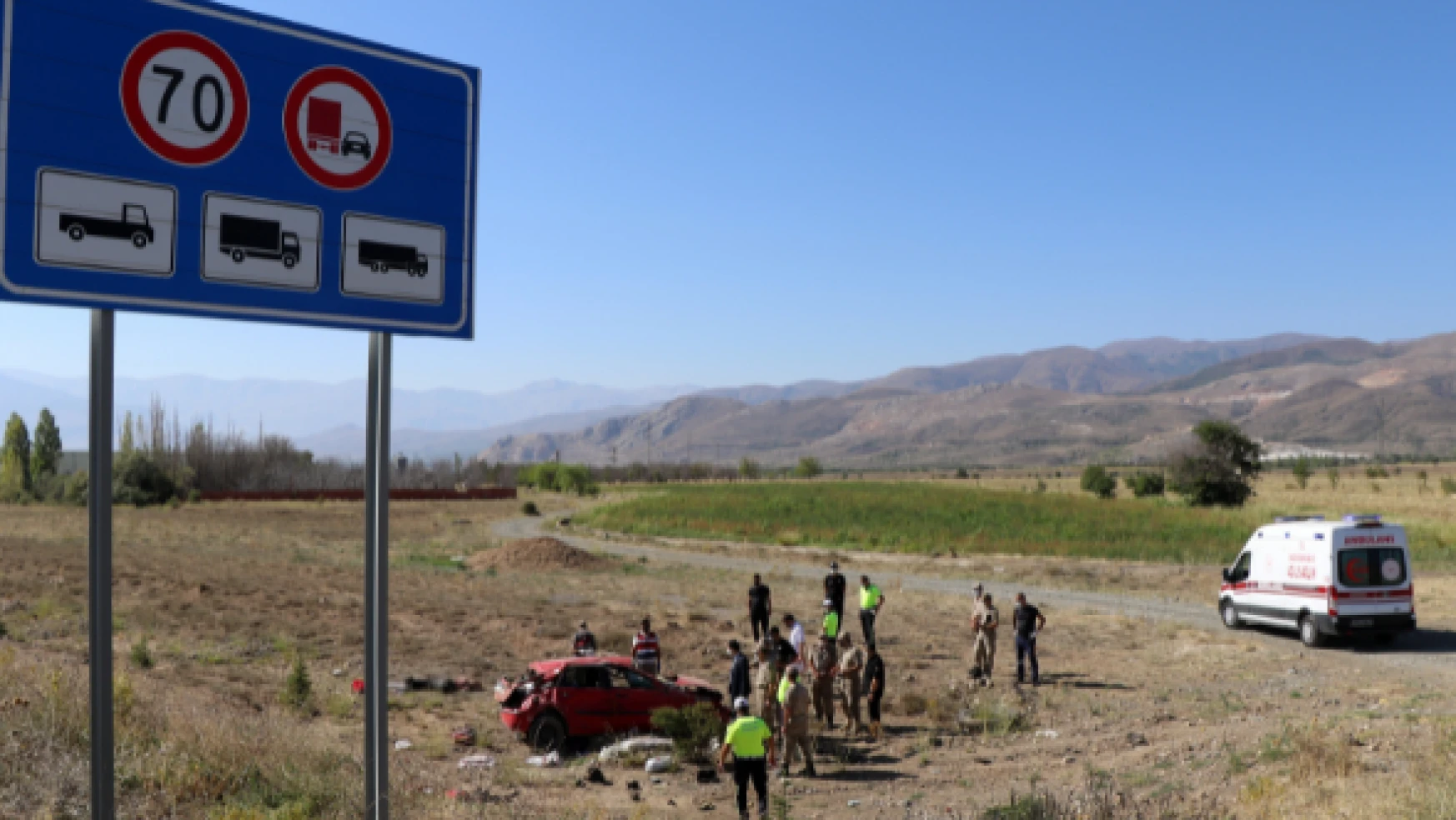 Erzincan'da sadece Ağustos ayında 207 trafik kazası meydana geldi