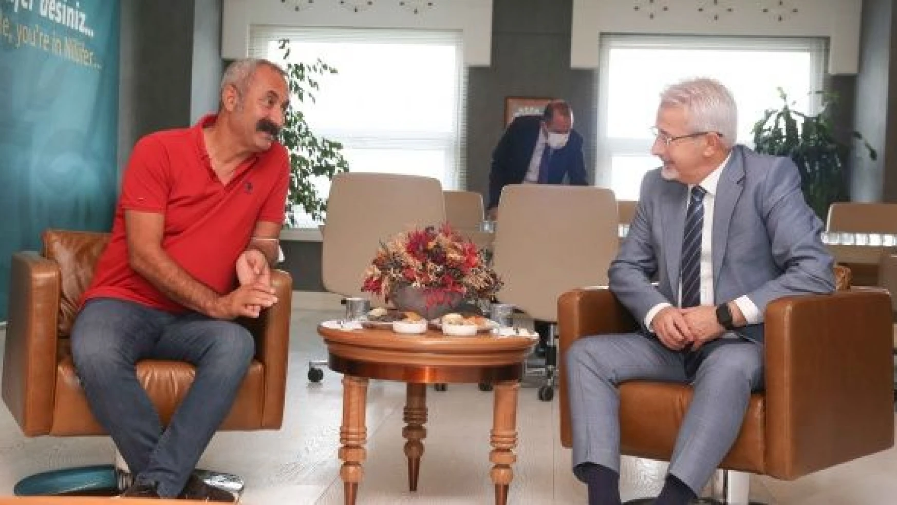 Tunceli Belediye Başkanı Maçoğlu'dan dayanışma ziyareti