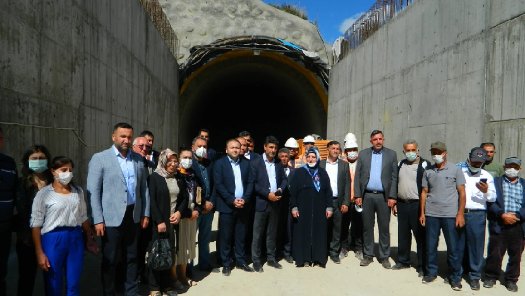 Ulgar Dağı tüneli çalışmaları tekrar başladı