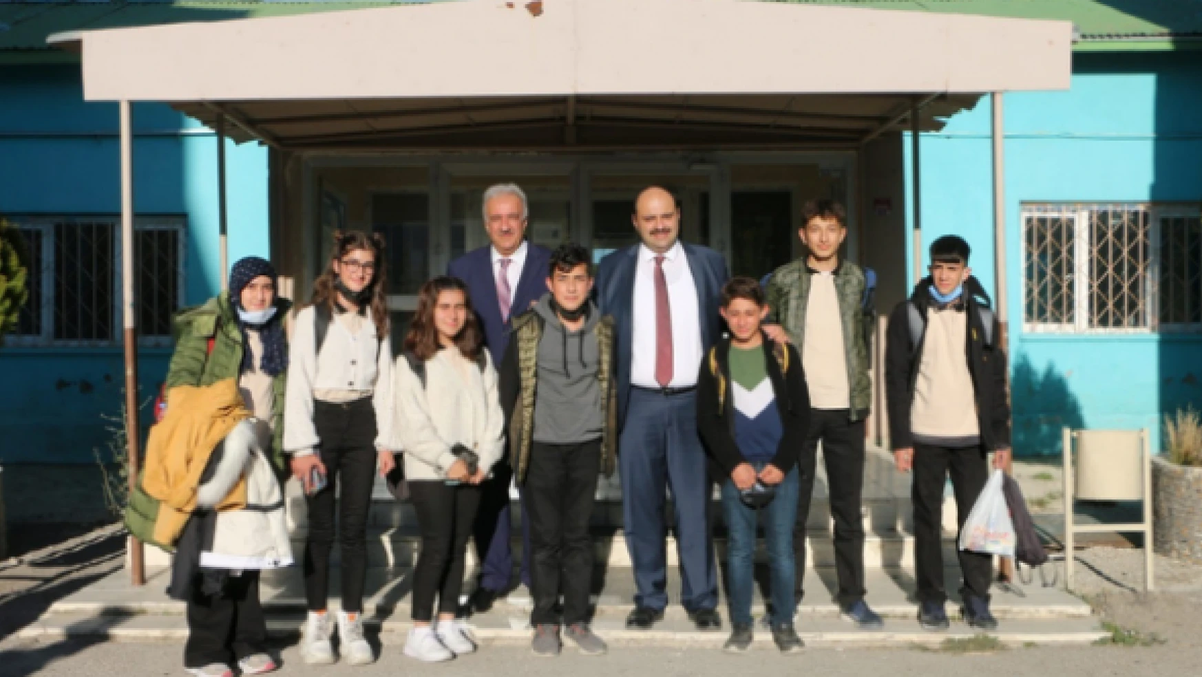 Başkan Cevdet Orhan Tarım ve Hayvancılık Lisesi'ni ziyaret etti
