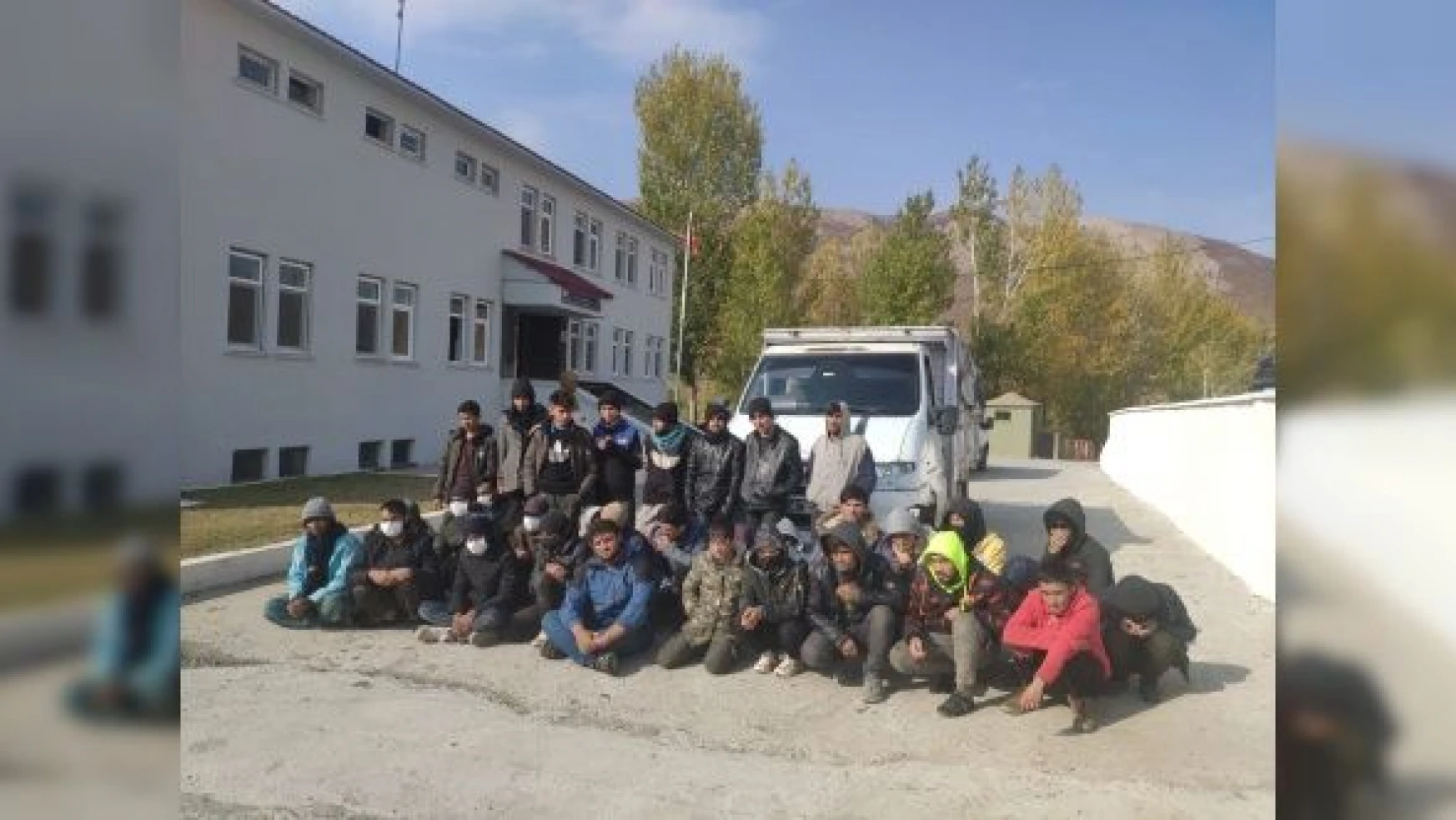 Bitlis'te 38 göçmen yakalandı