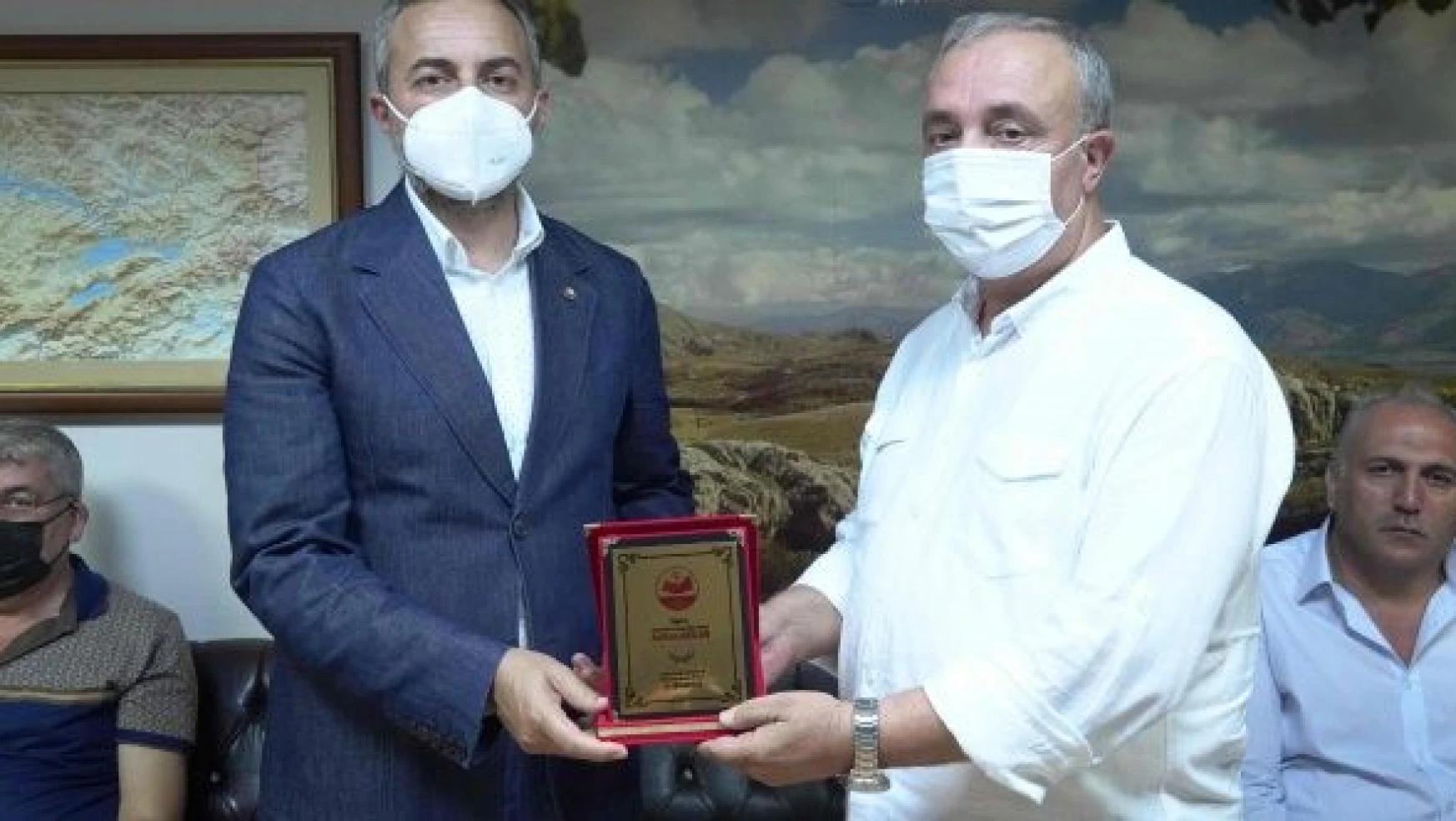 ETSO Başkanı Asilhan Arslan, Elazığlı vatandaşlarla bir araya geldi