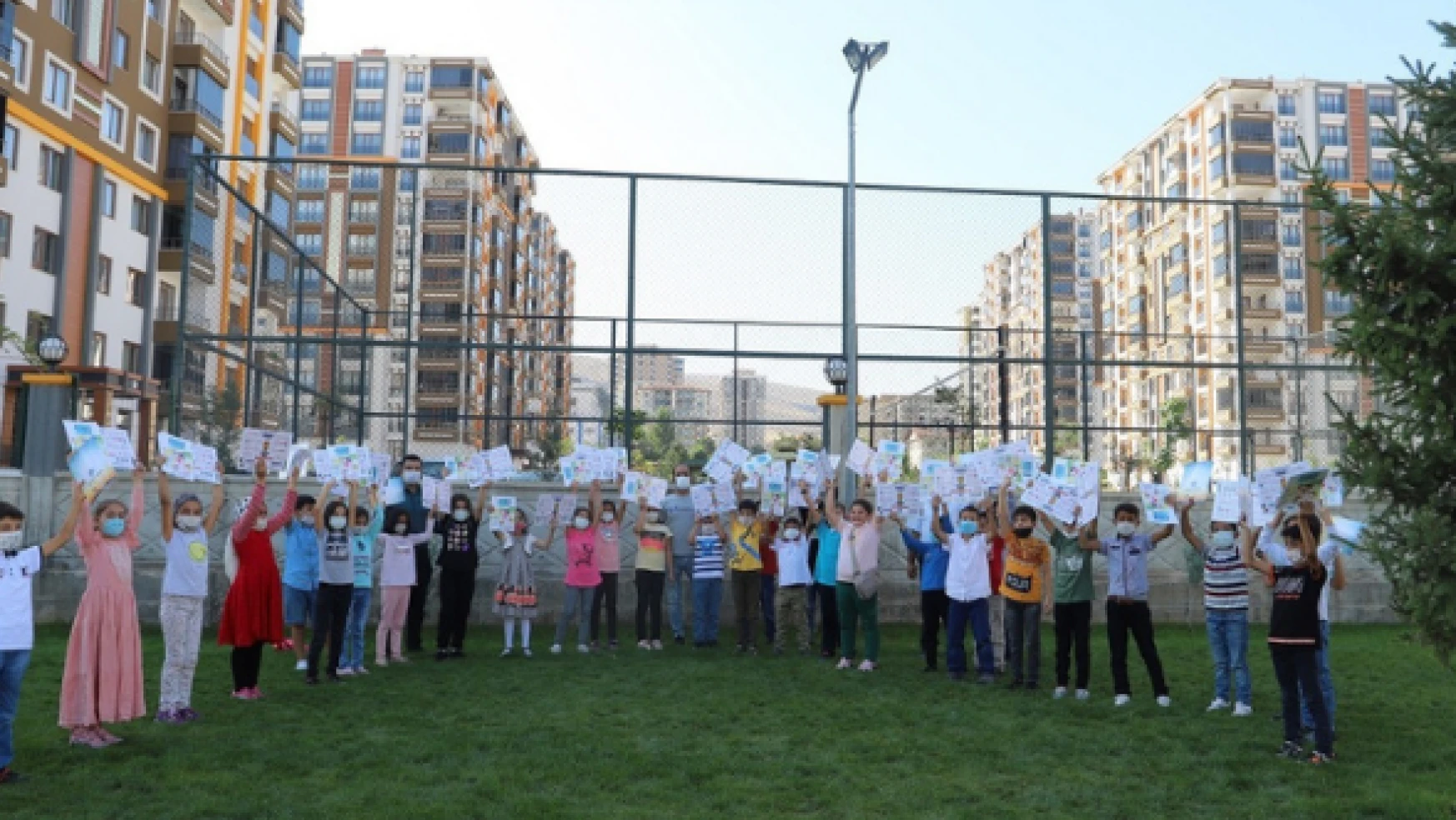 Minikler Battalgazi Belediyesi Trafik ve Eğitim Parkı'nı ziyaret etti