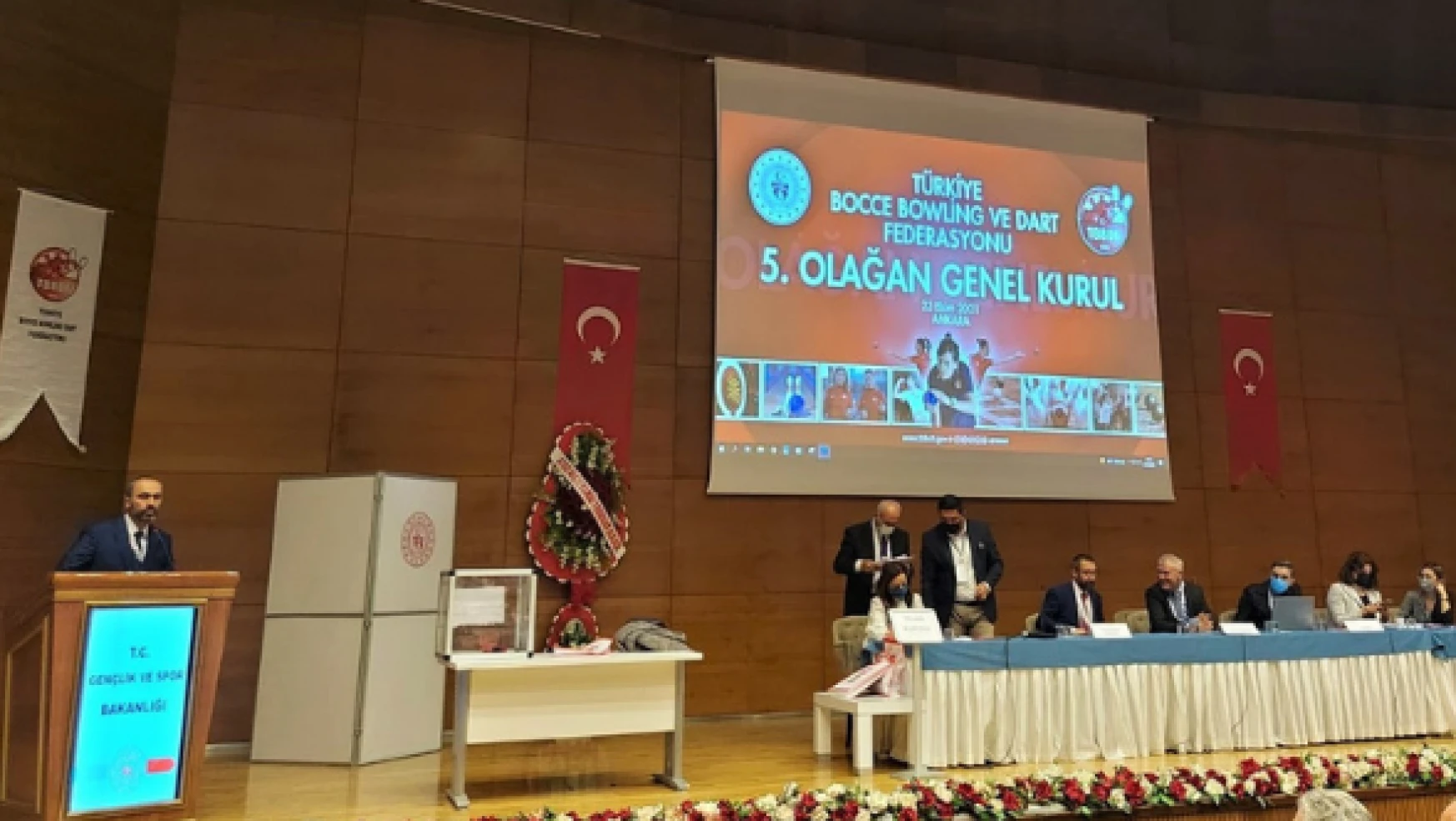 Rektör Türkmen ikinci kez (TBBDF) federasyon başkanı oldu