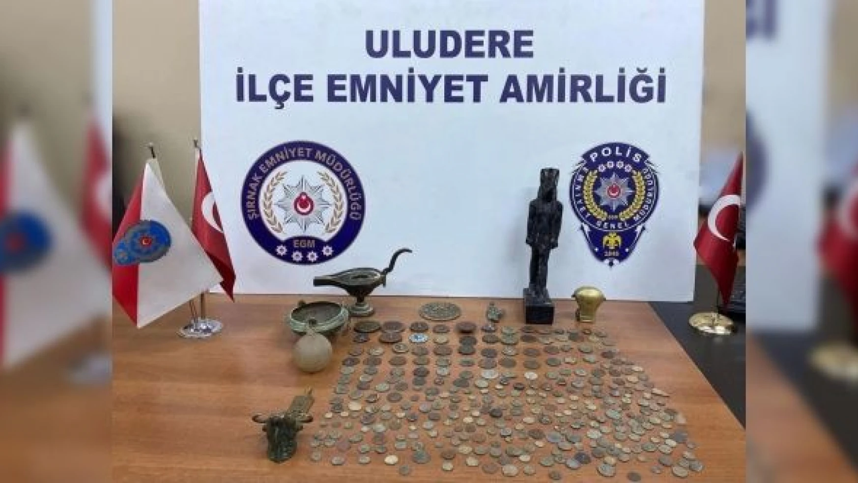 Şırnak'ta tarihi eser kaçakçıları yakalandı