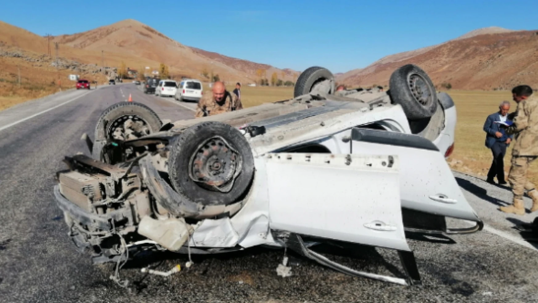 Tatvan-Hizan karayolunda trafik kazası