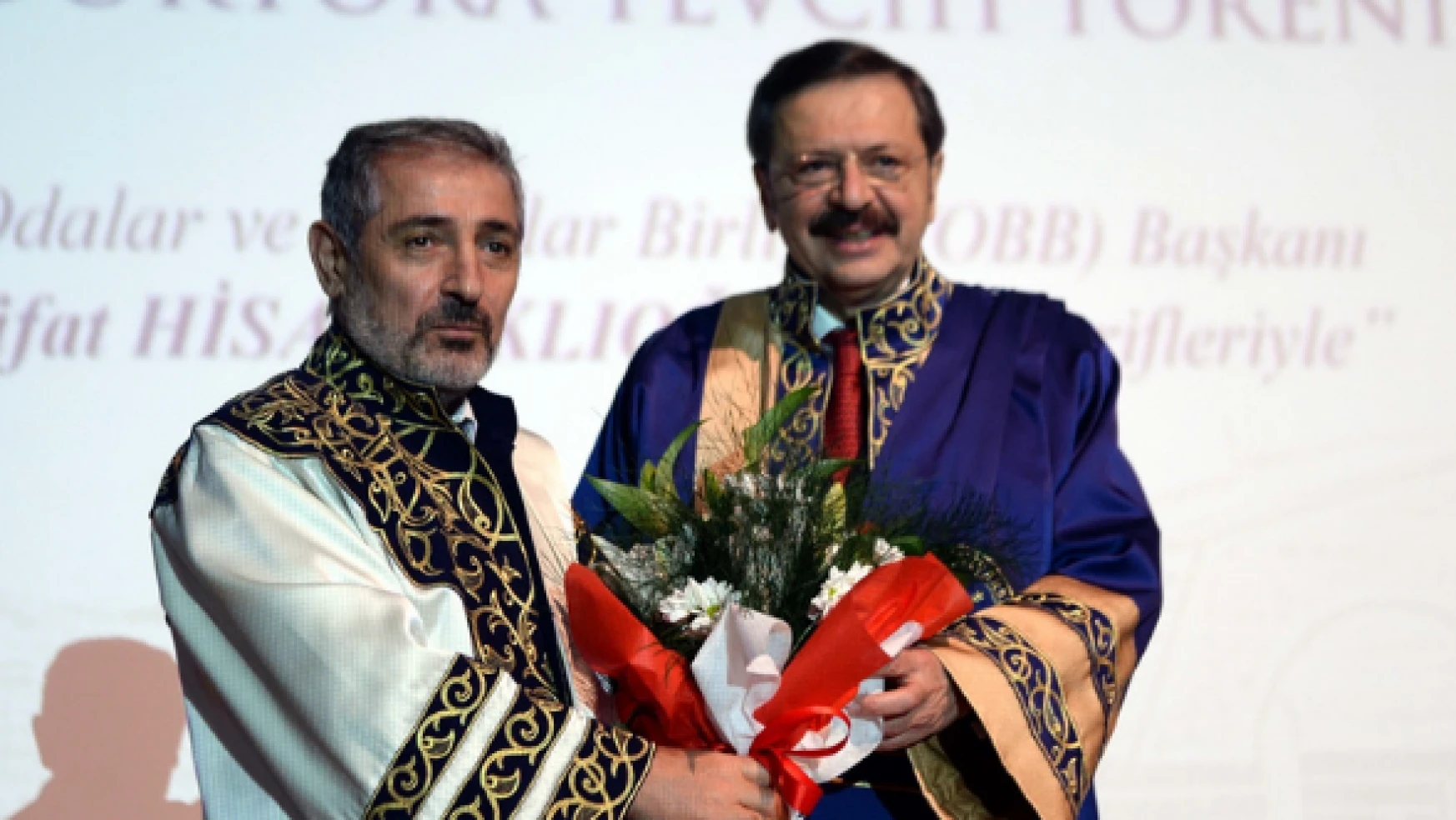 Ardahan Üniversitesi'nden Hisarcıklıoğlu'na fahri doktora