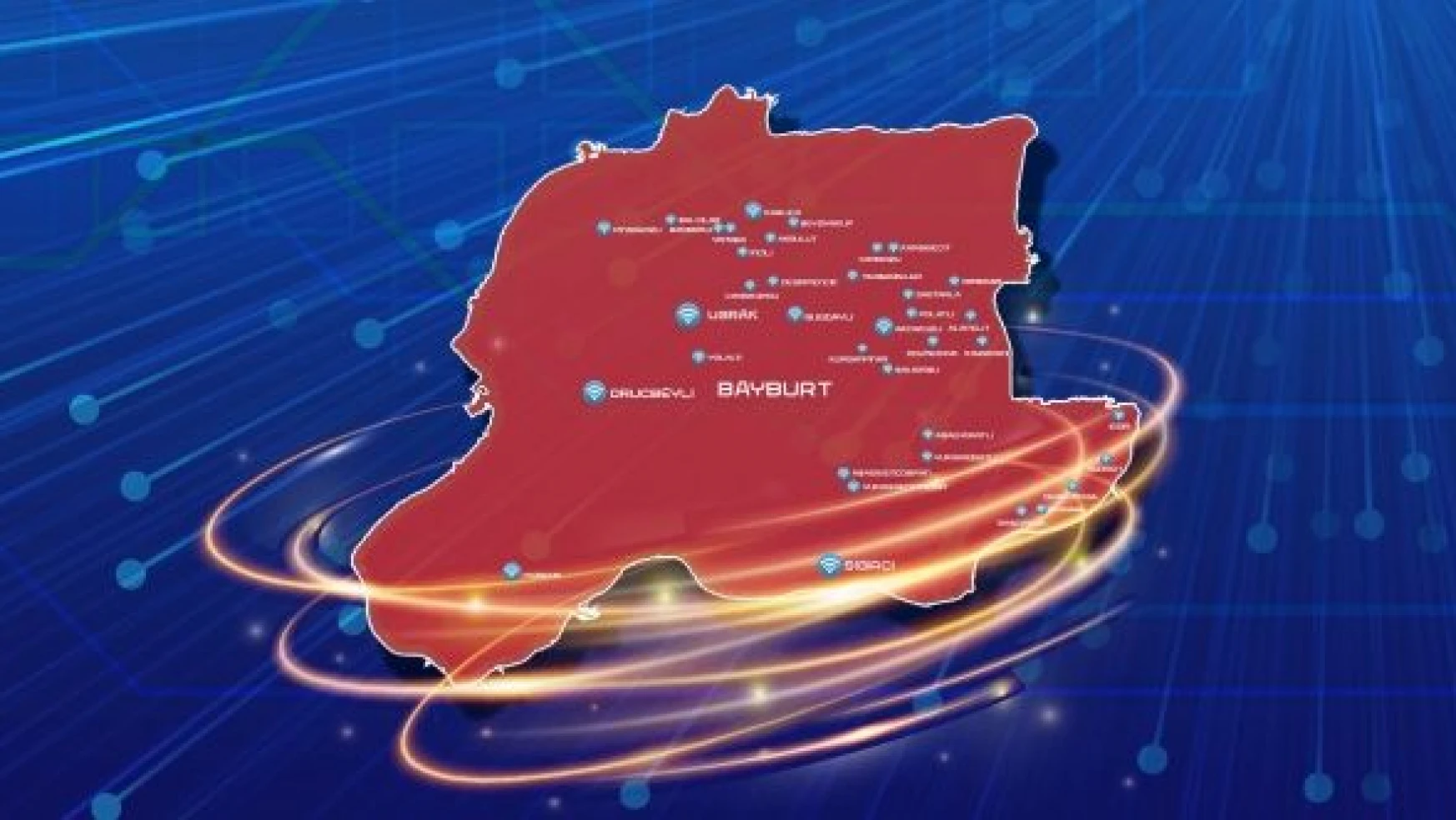 Bayburt'ta 37 köy internete kavuşuyor