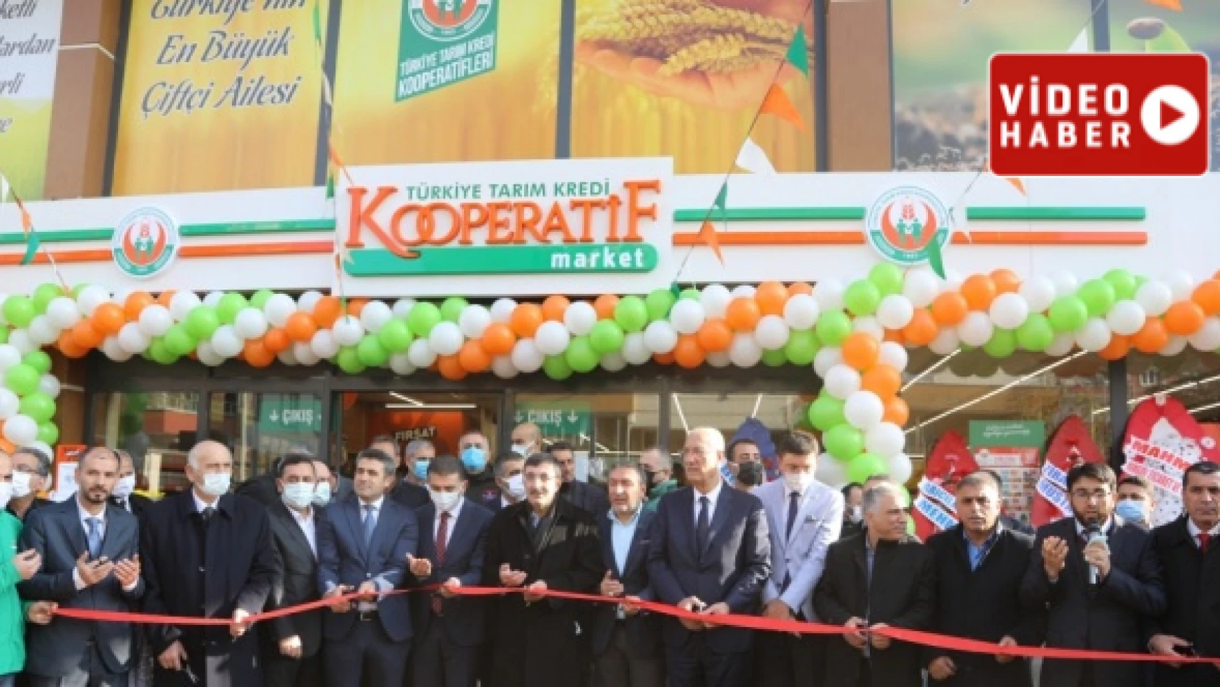 Bingöl'de Tarım Kredi Kooperatif Market'i açıldı
