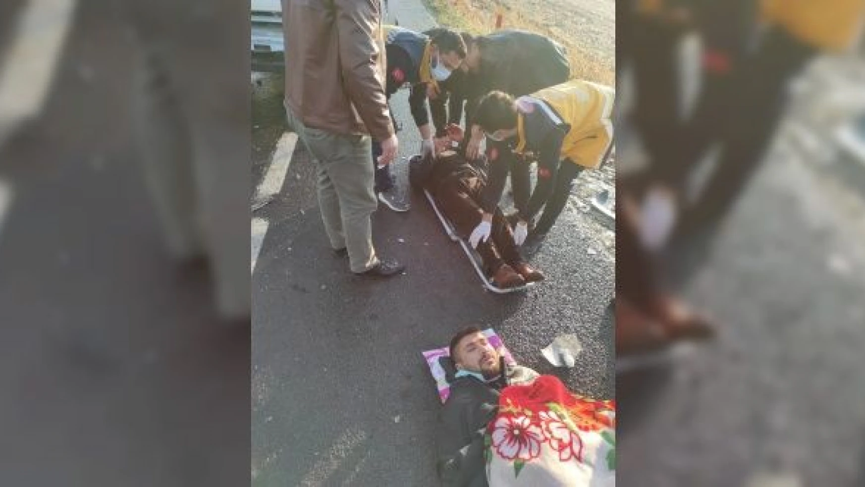 Pasinler'de trafik kazası: 6 yaralı
