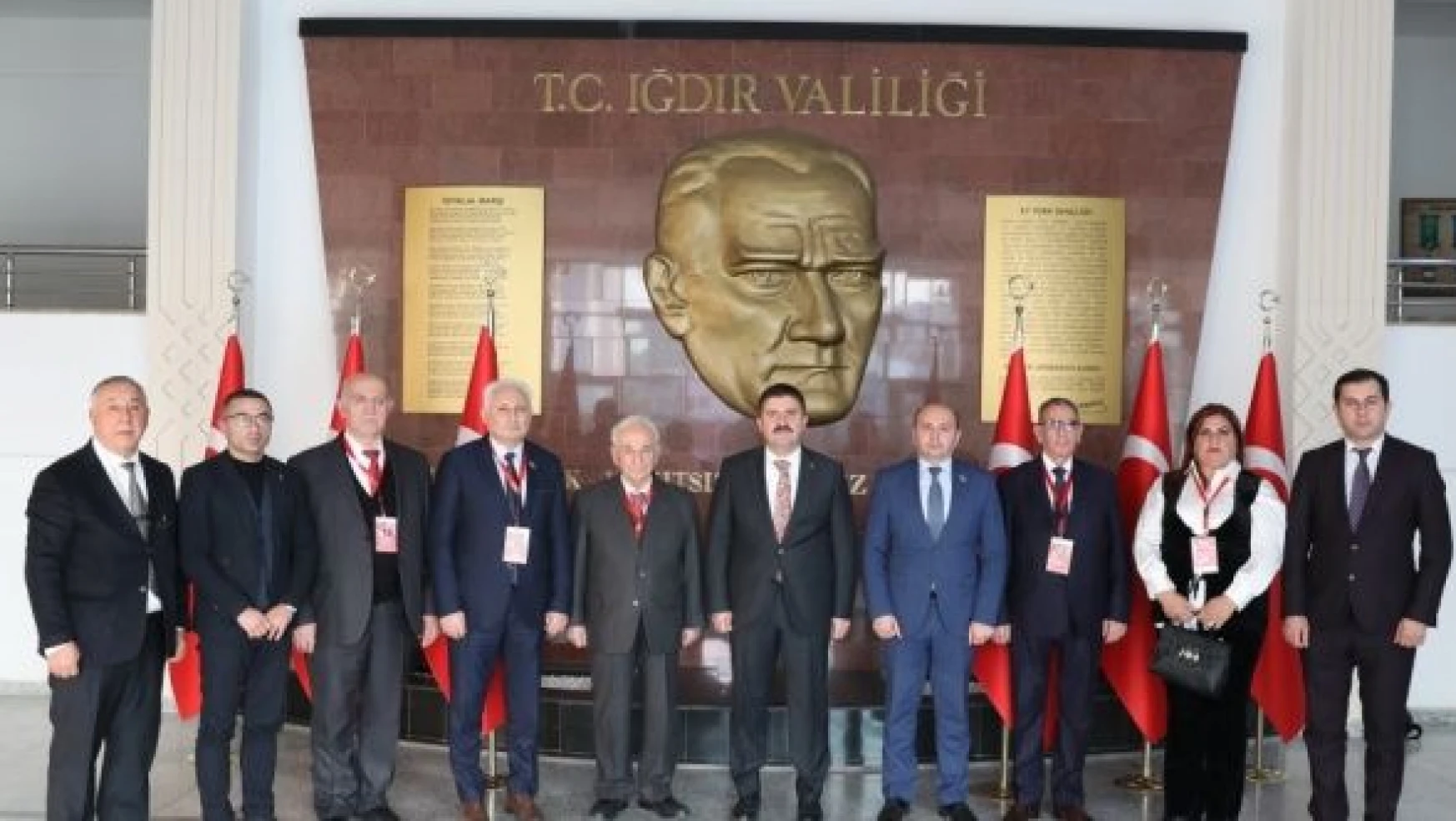 Azerbaycan Aksakallıları Birliği Iğdır'a geldi