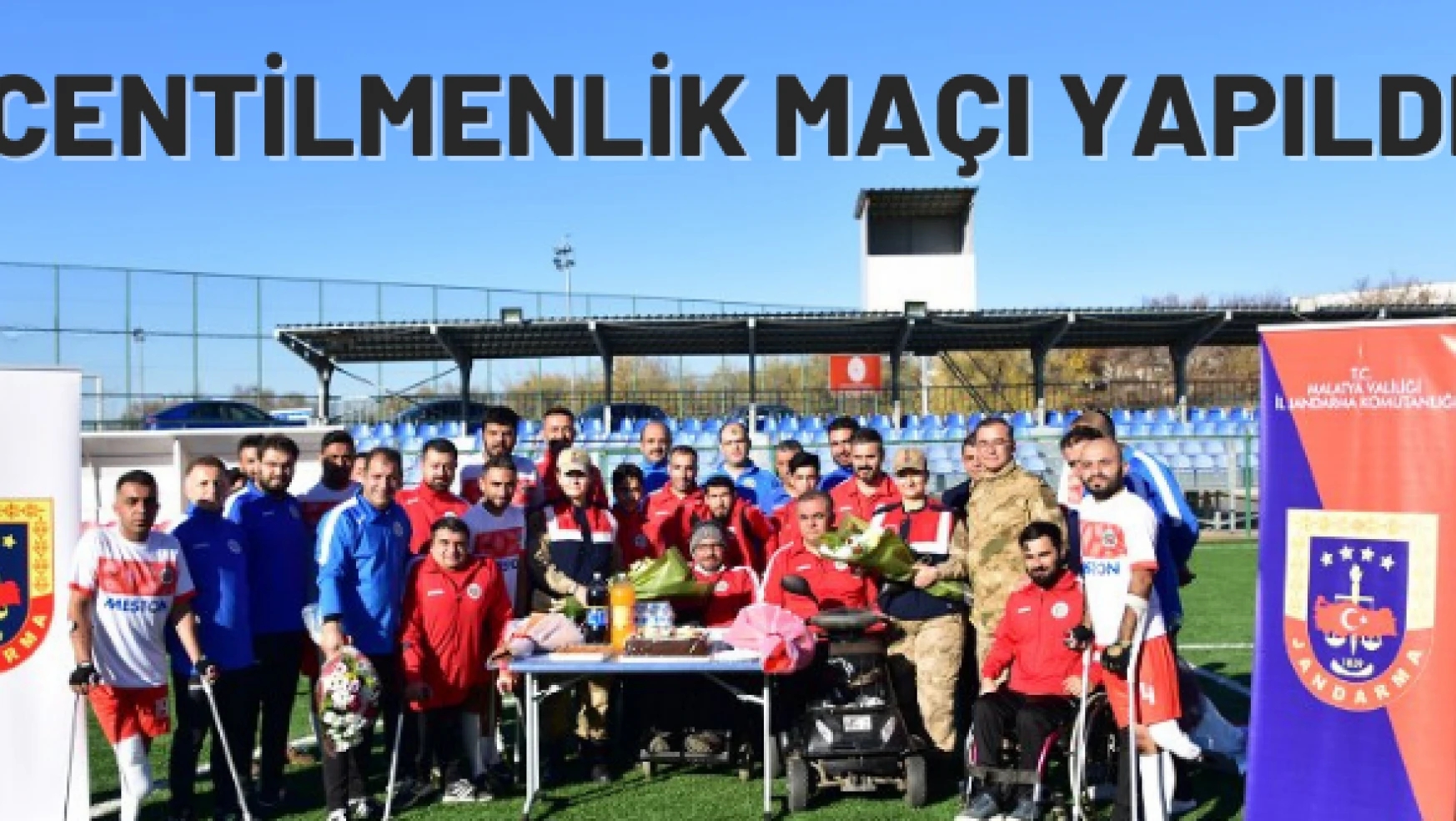 Malatya'da engelliler gününe özel maç yapıldı