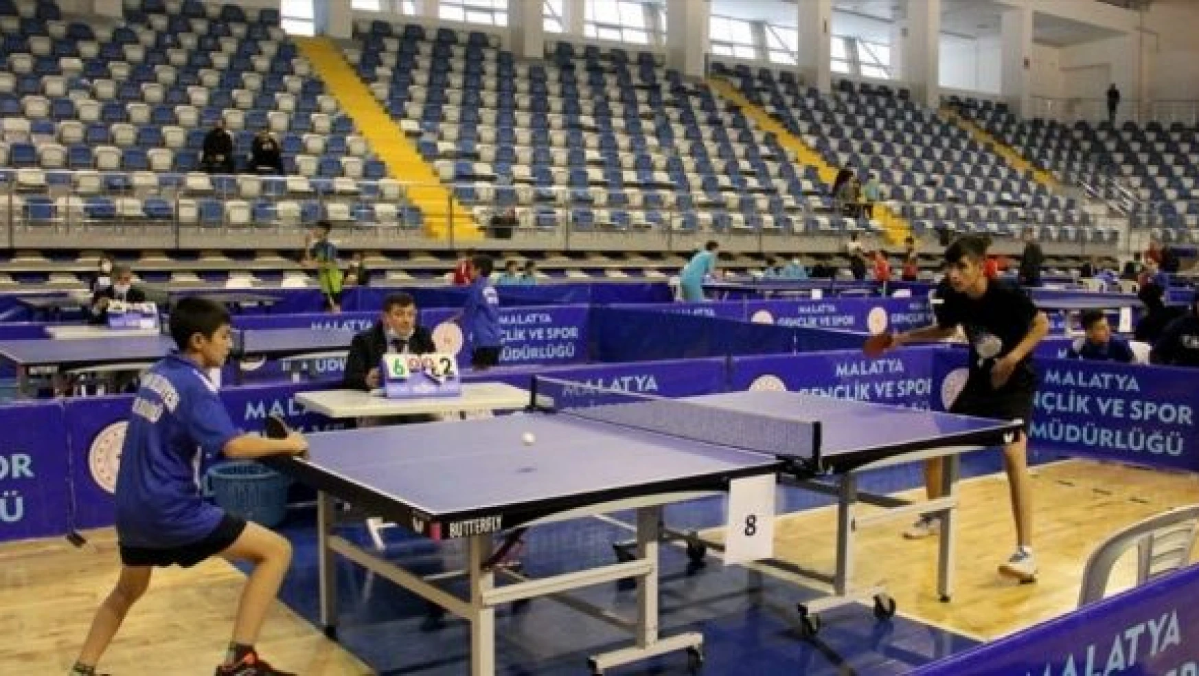 Malatya'da Masa Tenisi Bölge Şampiyonası başladı
