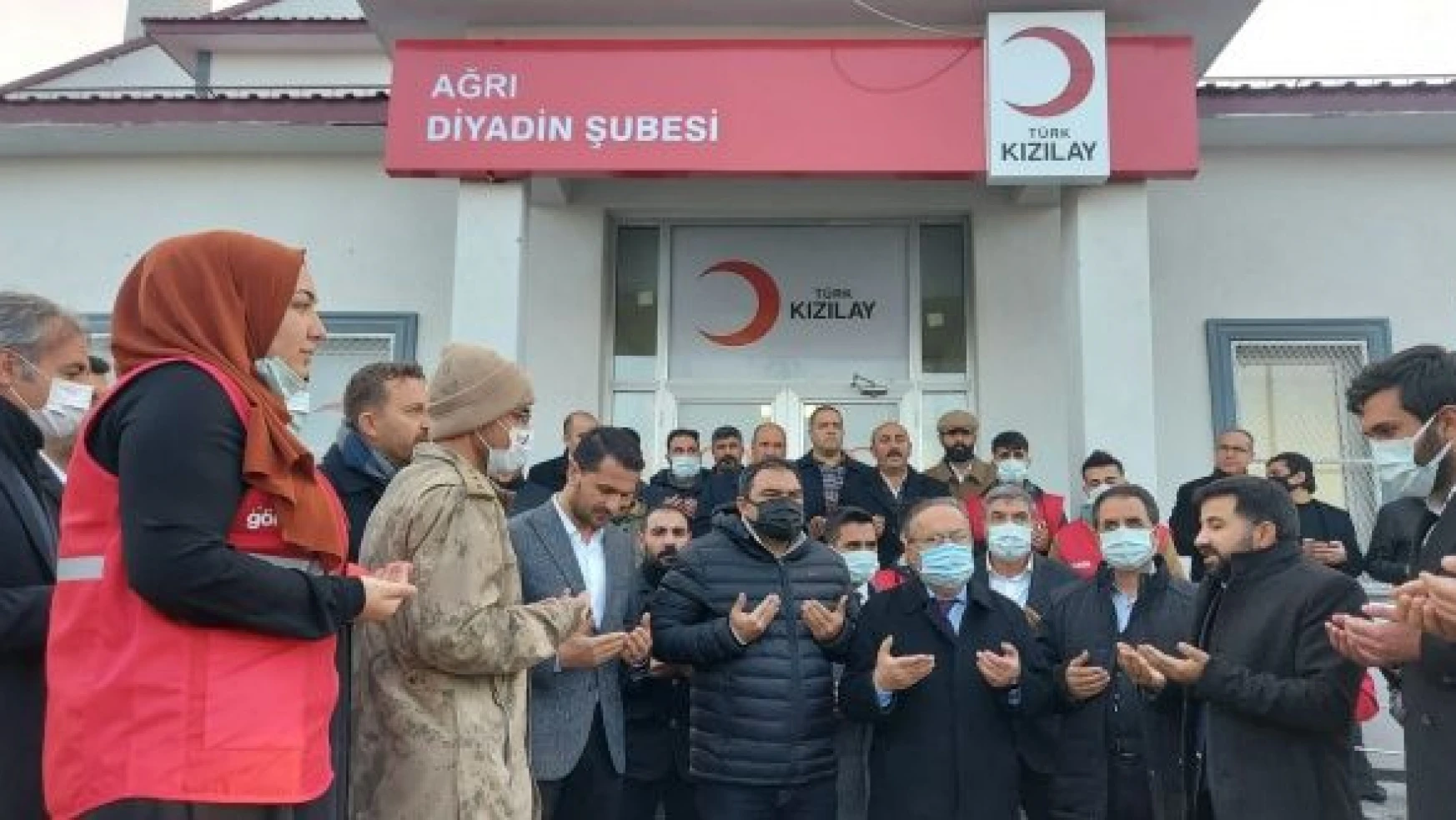 Türk Kızılayı artık Diyadin'de