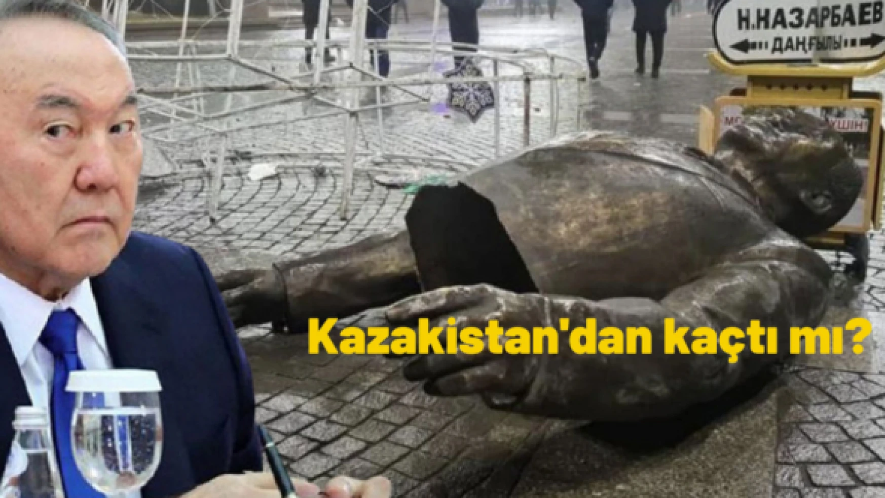 Cumhurbaşkanı Nazarbayev Kazakistan'dan kaçtı mı?