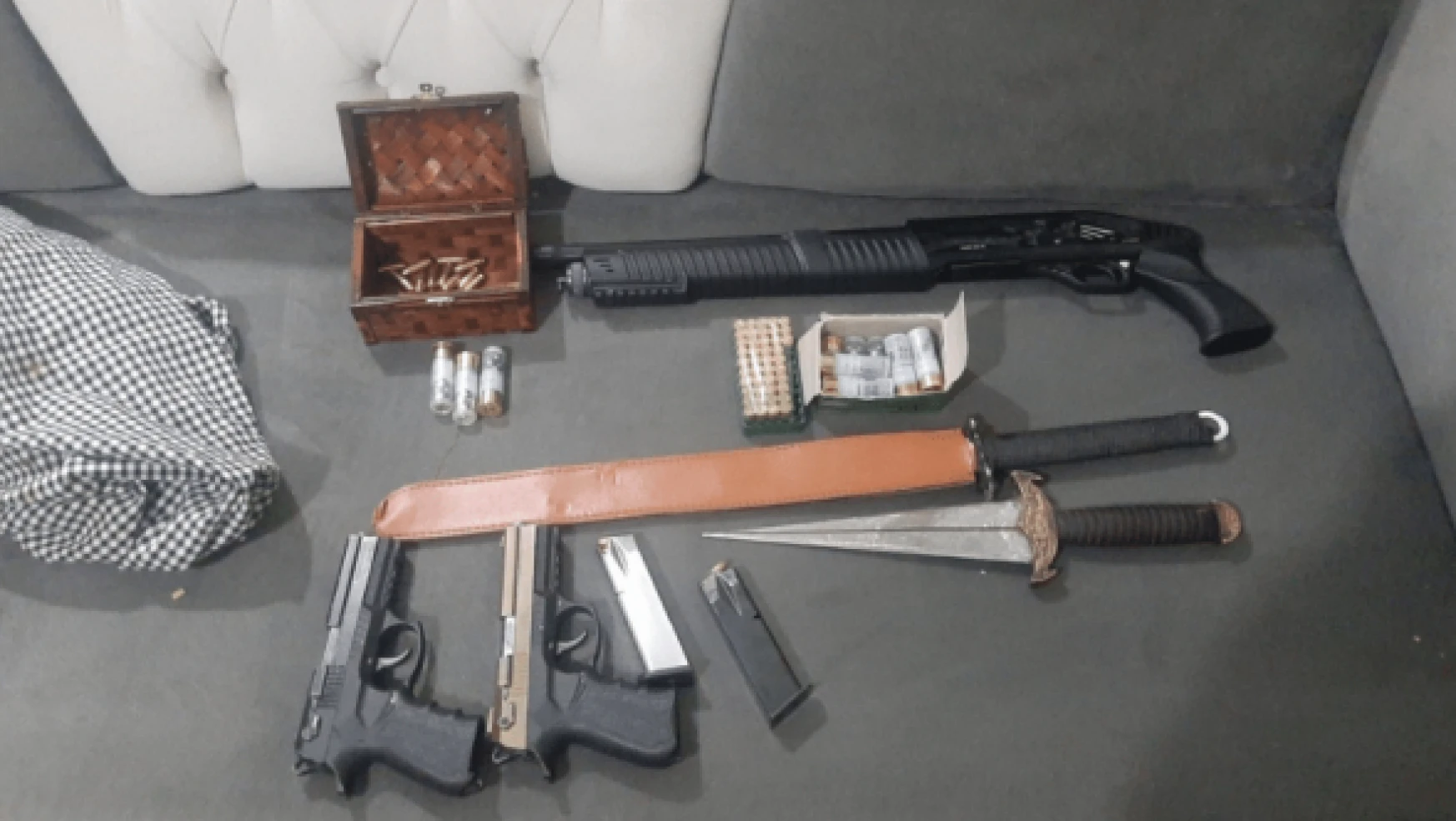 Malatya'da silah kaçakçıları yakalandı