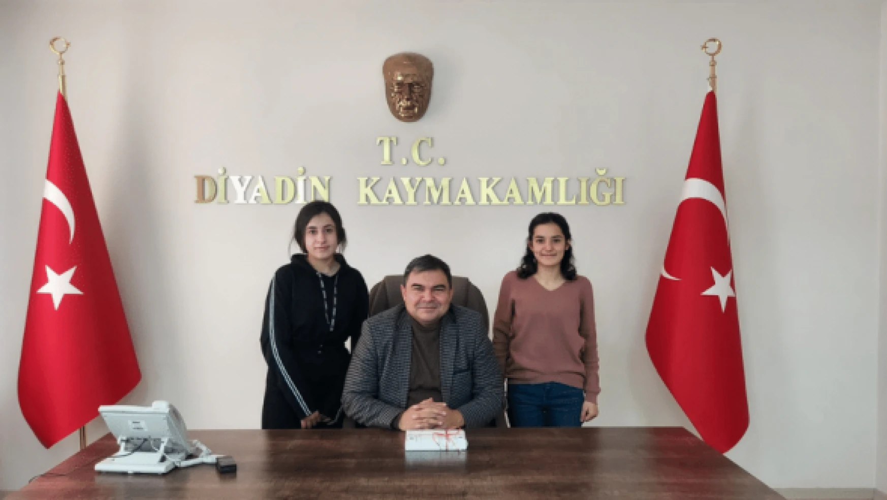 Öğrencilerden Kaymakam Balcı'ya müjde