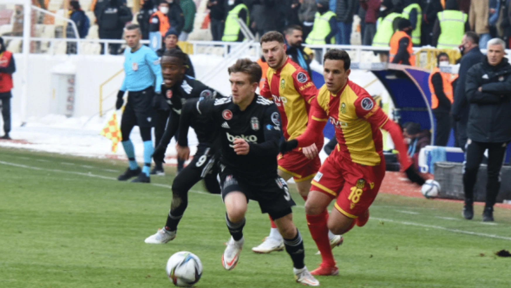 Ö.K Yeni Malatyaspor : 1 - 1 : Beşiktaş