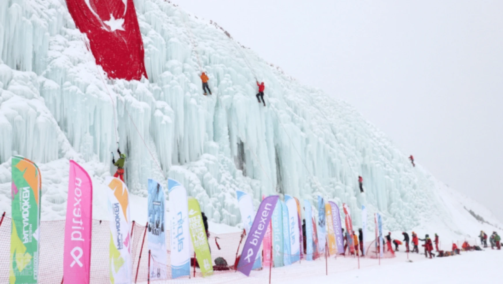 Palandöken Buz Tırmanış Festivali tamamlandı