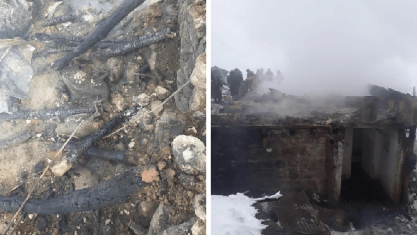 Şırnak'ta ahır yandı: 65 hayvan telef oldu