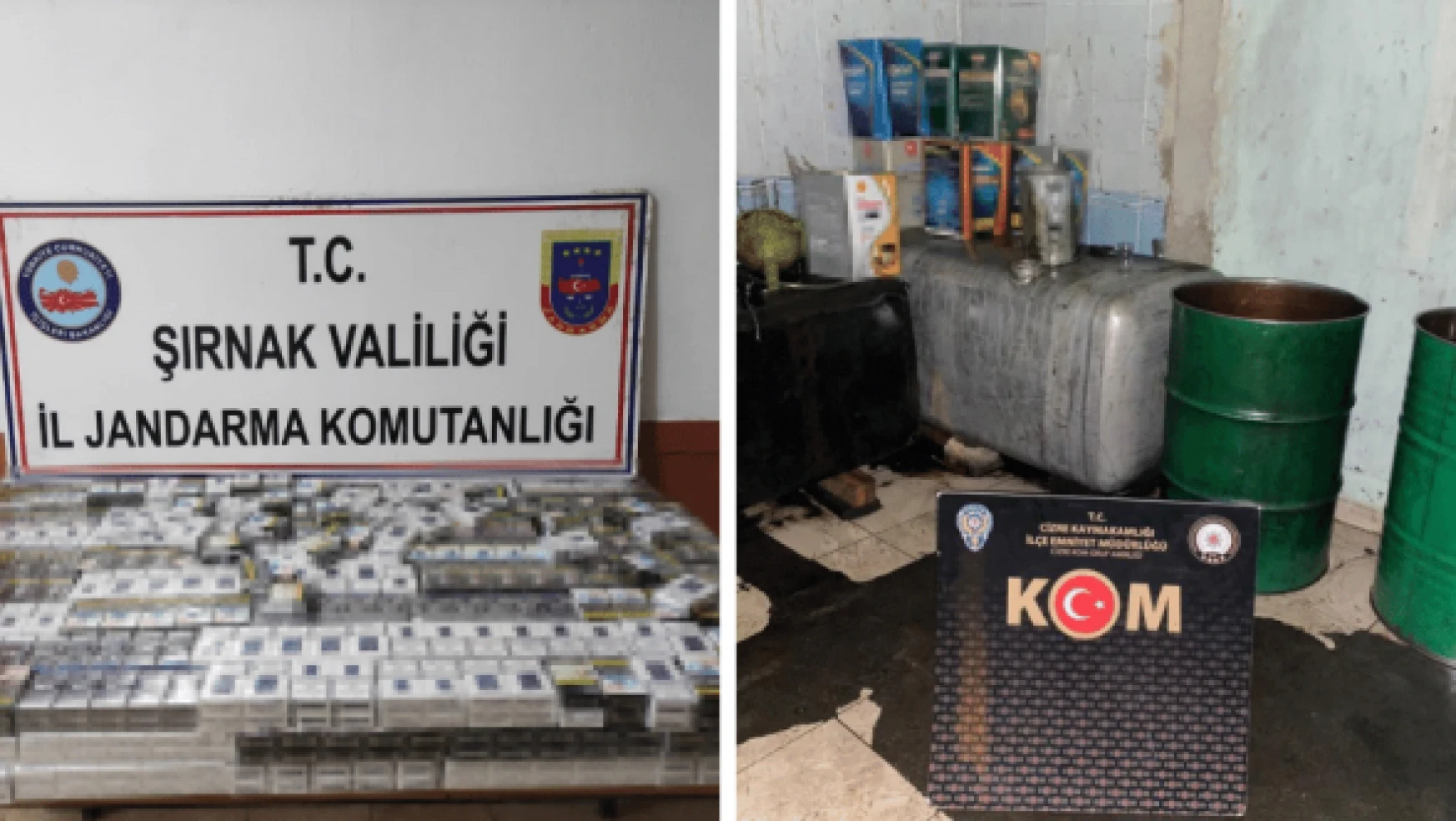 Şırnak'ta kaçakçılık operasyonu: 81 gözaltı