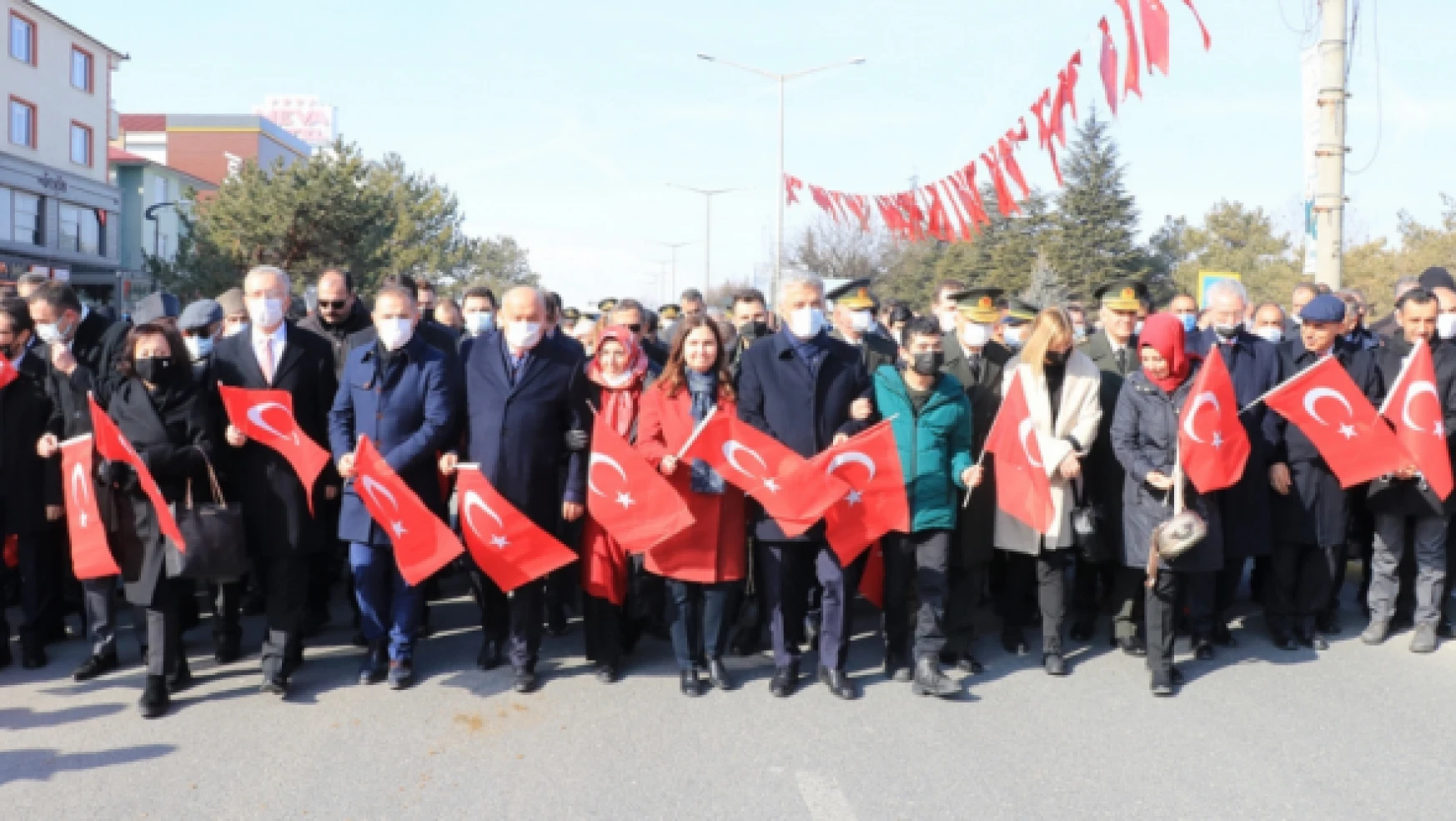 Erzincan'ın düşman işgalinden kurtuluşunun 104'üncü yıl dönümü kutlandı
