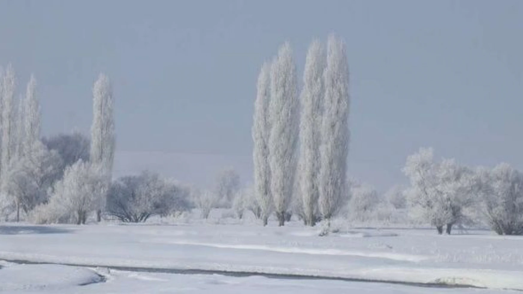 Erzurum ve Ağrı'da soğuk hava hakim