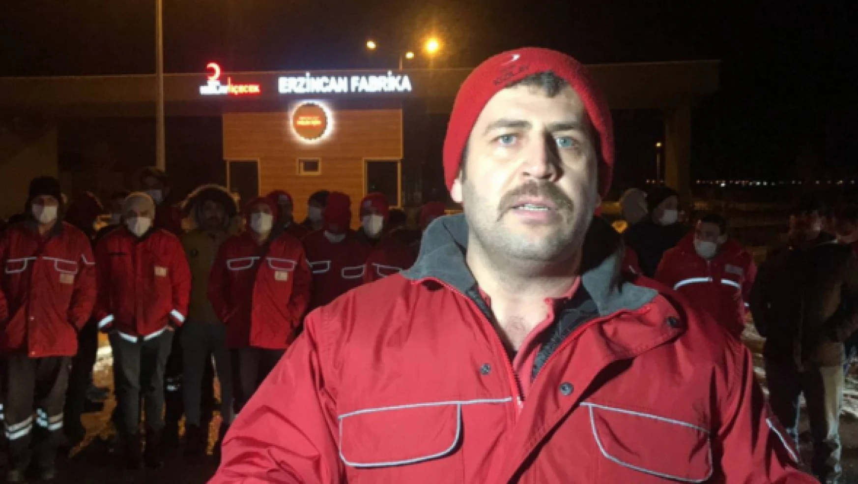 Kızılay İçecek Erzincan Fabrikası işçileri greve başladı!