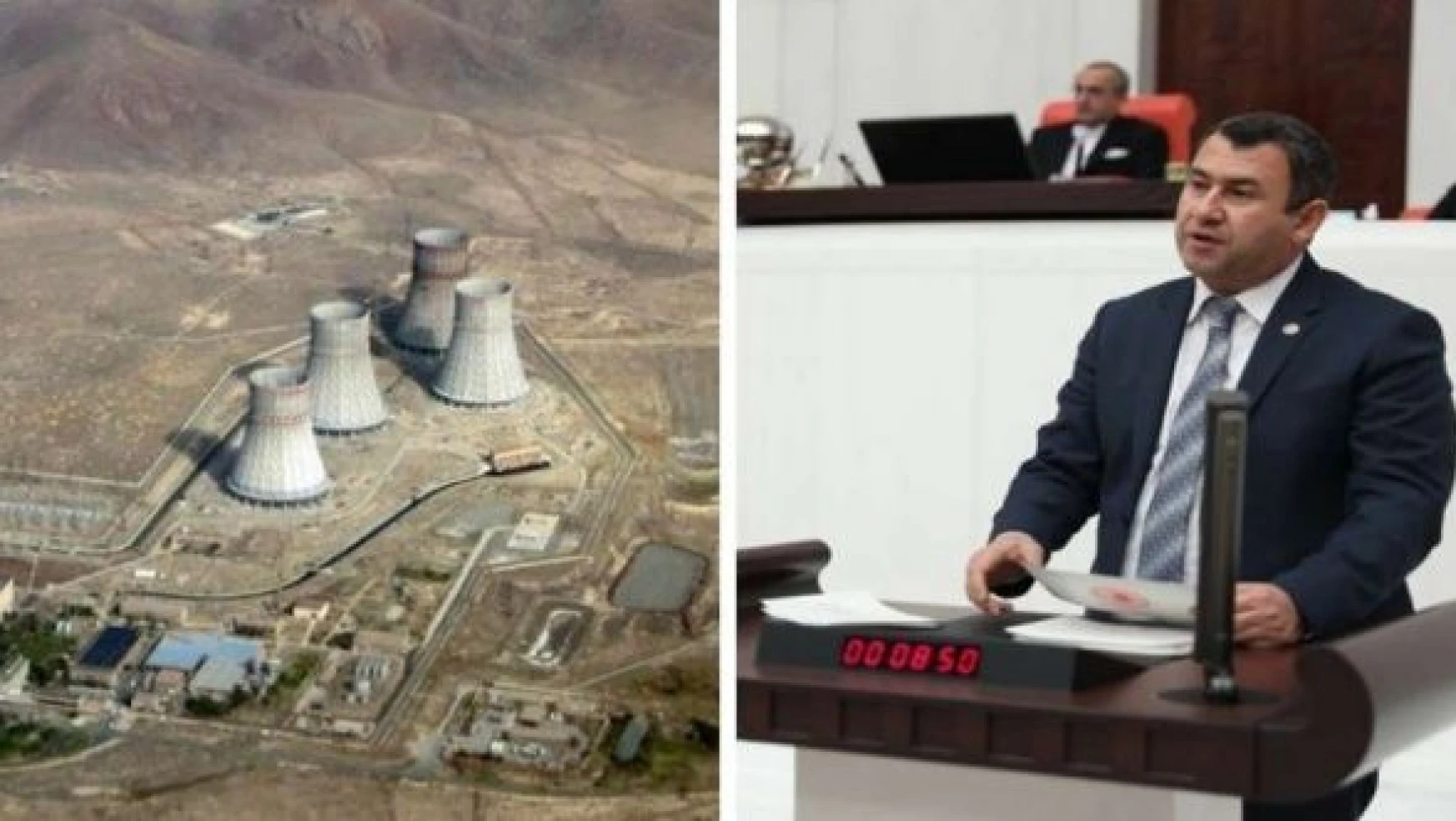 Milletvekili Karadağ'dan nükleer sızıntı uyarısı