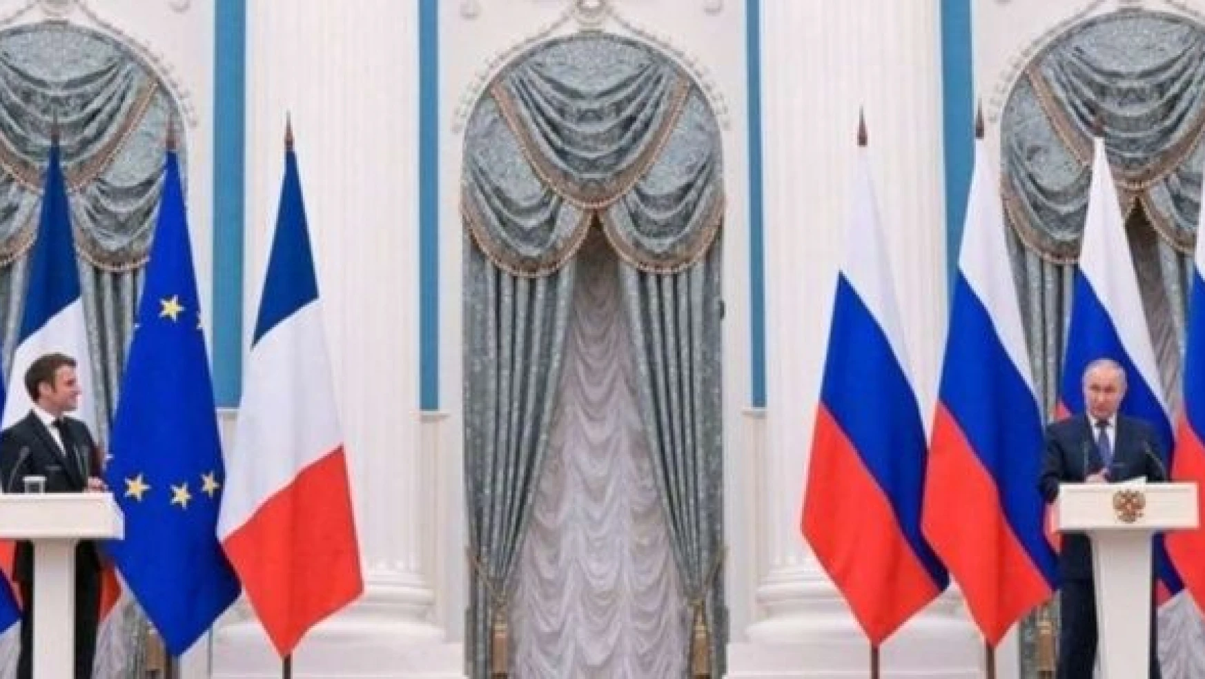 Putin ile Macron uzlaştı