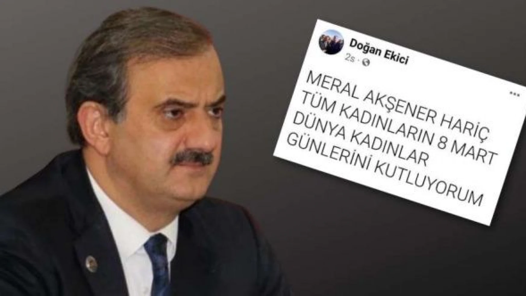 AK Partili eski Başkan Akşener'i kızdıran tweeti sildi