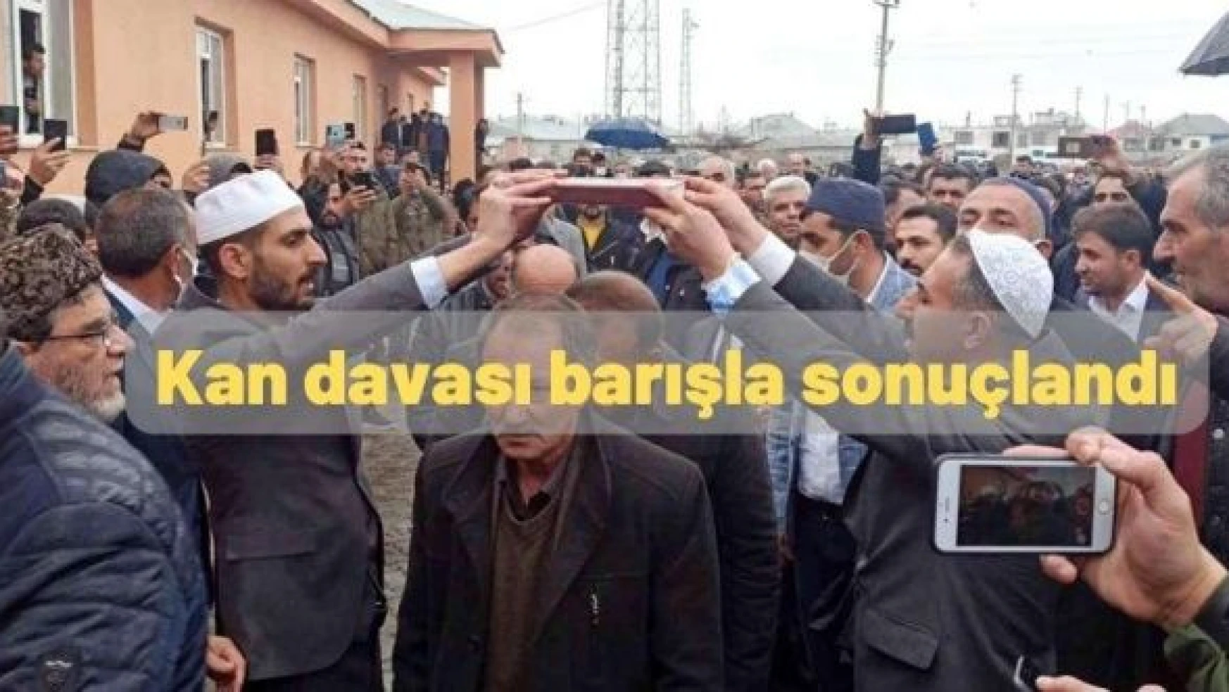 Bitlis'te 3 aile arasında yaşanan husumet barışla sonuçlandı