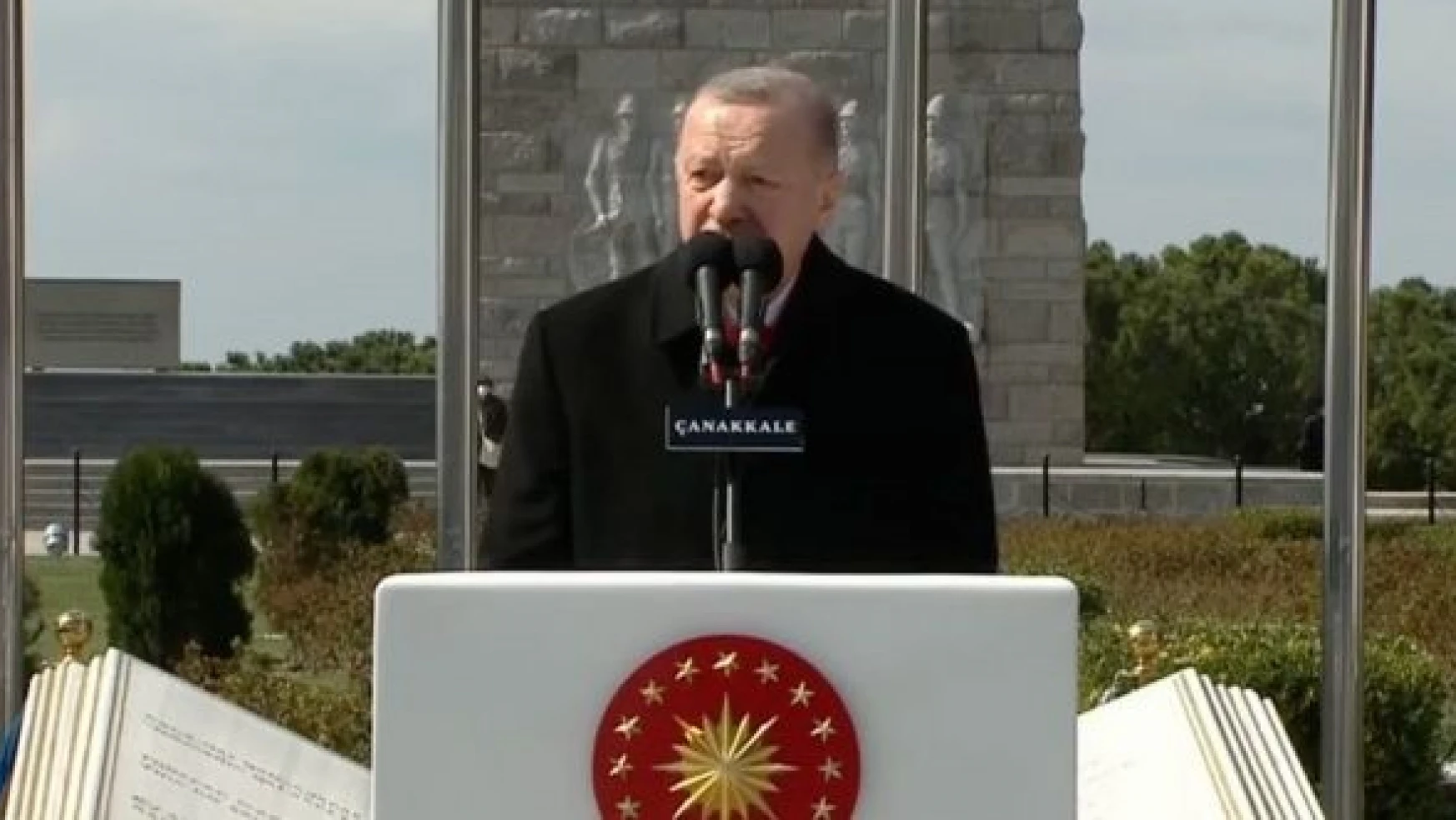 Cumhurbaşkanı Erdoğan: "Çanakkale 107 yıl önce tarihin akışını değiştirdi"